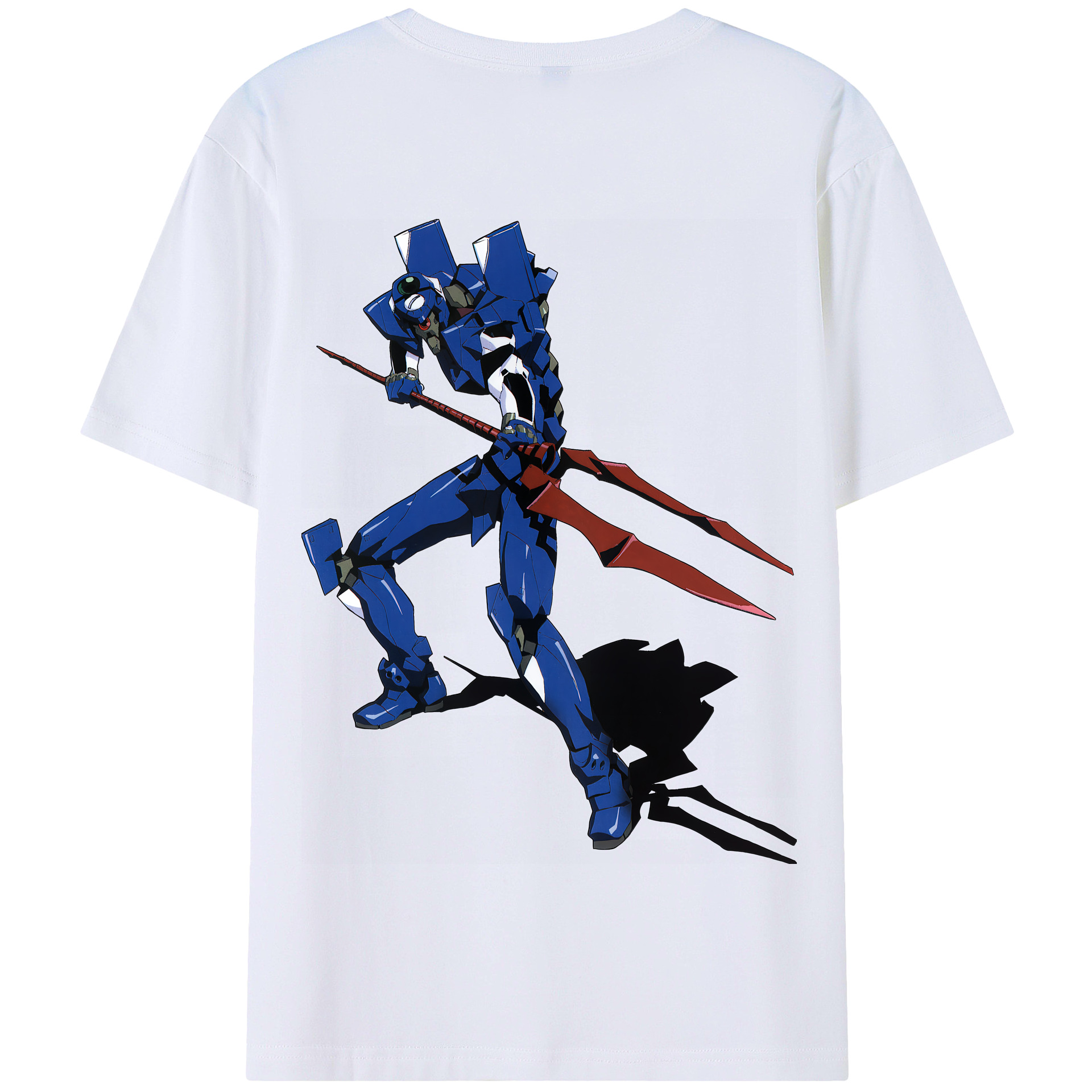 （画像用） EVA 新世紀エヴァンゲリオン 綿100％半袖Tシャツ（背面プリント）