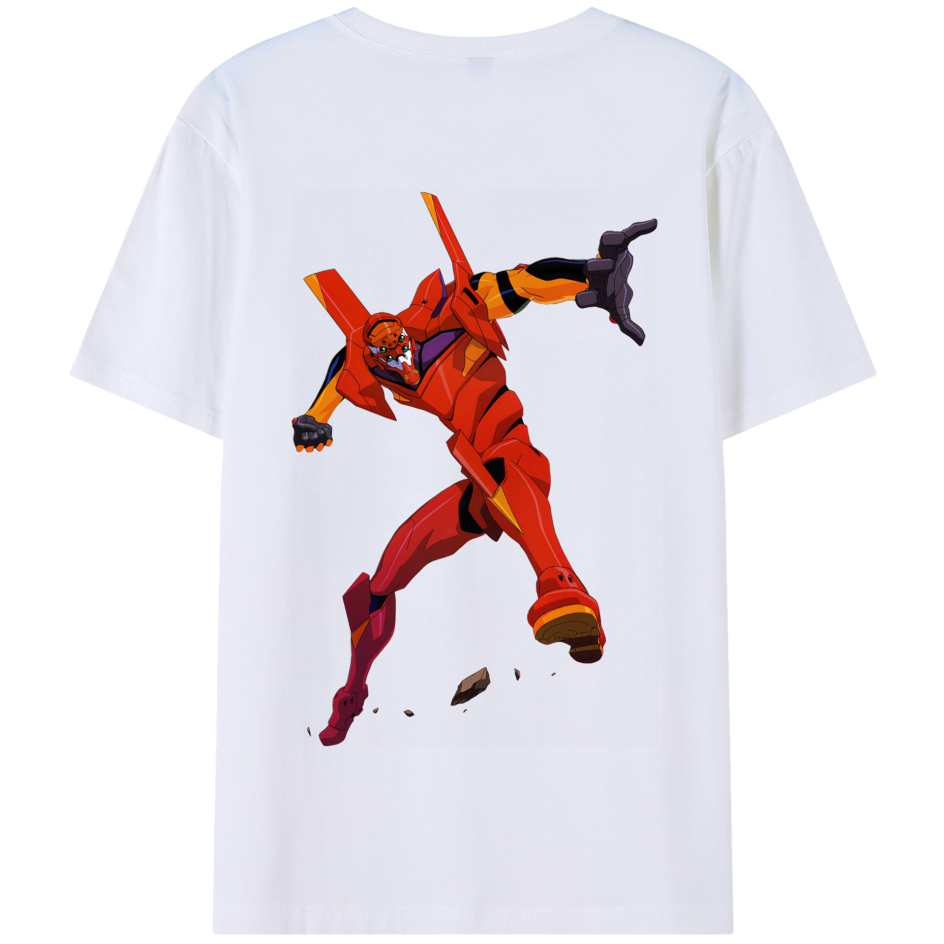 （画像用） EVA 新世紀エヴァンゲリオン 綿100％半袖Tシャツ（背面プリント）