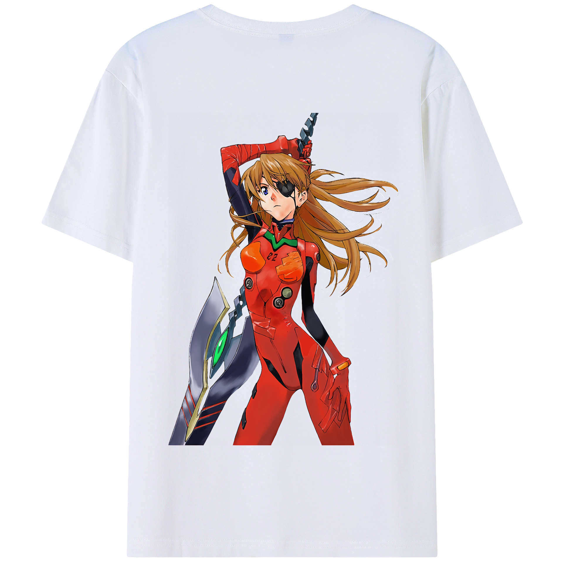 （画像用） EVA 新世紀エヴァンゲリオン 綿100％半袖Tシャツ（背面プリント）