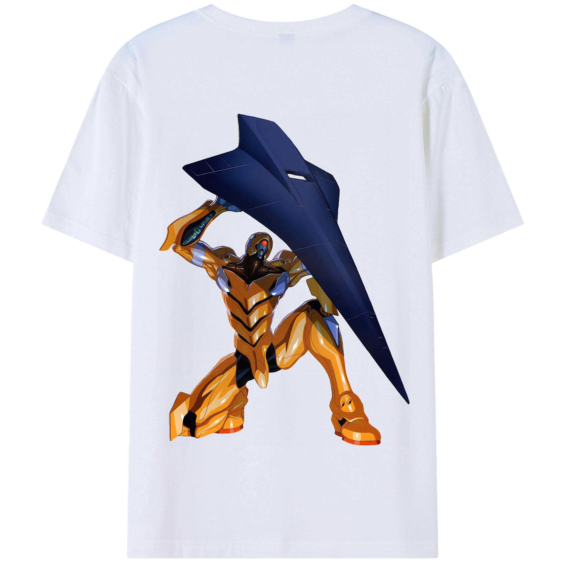 （画像用） EVA 新世紀エヴァンゲリオン 綿100％半袖Tシャツ（背面プリント）
