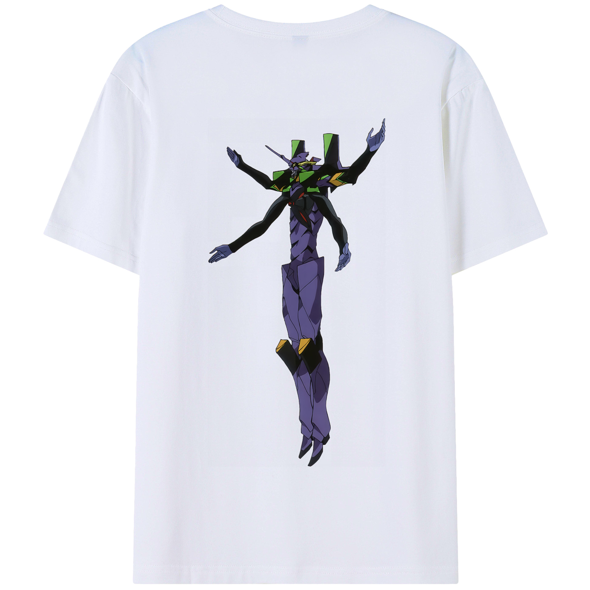 （画像用） EVA 新世紀エヴァンゲリオン 綿100％半袖Tシャツ（背面プリント）