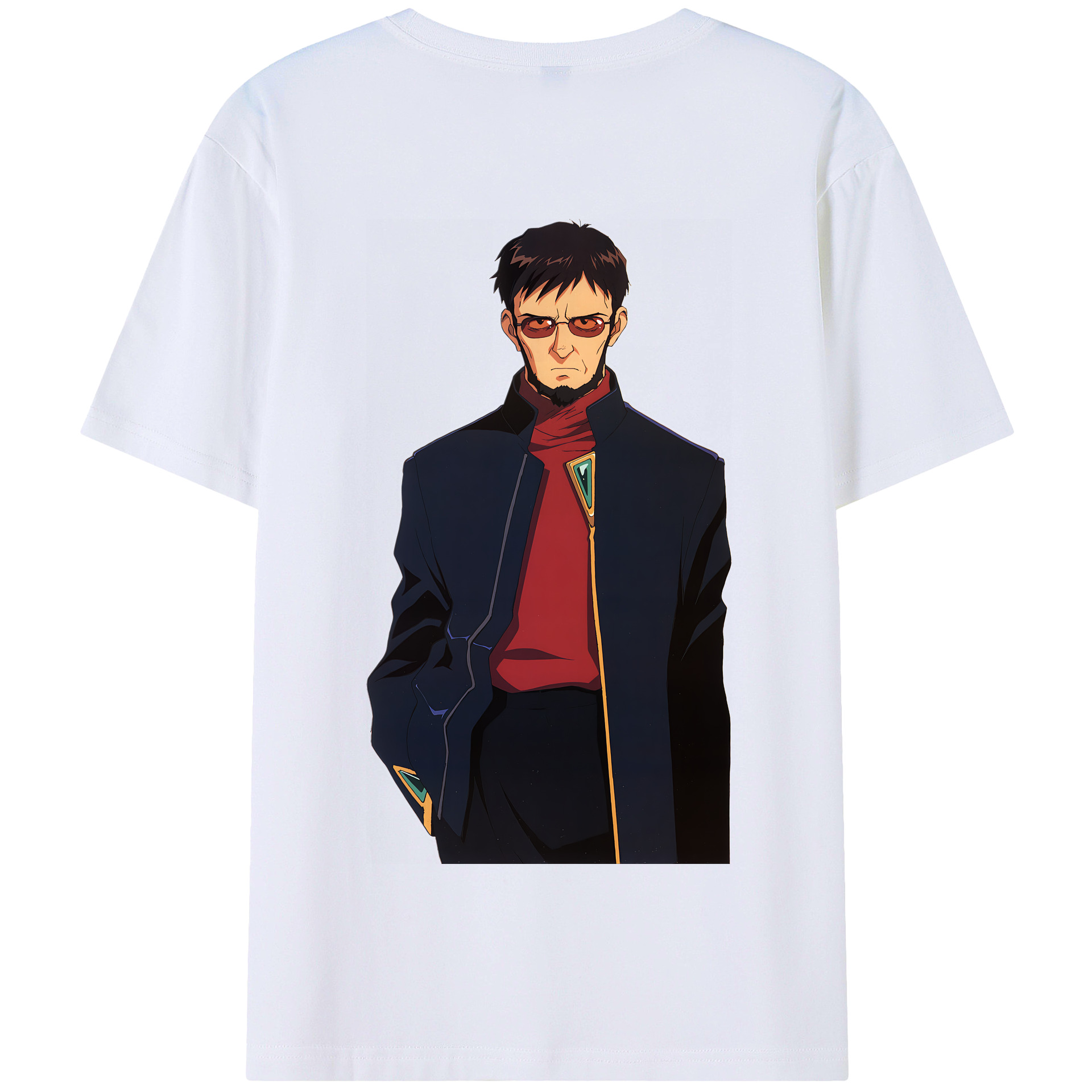 （画像用） EVA 新世紀エヴァンゲリオン 綿100％半袖Tシャツ（背面プリント）
