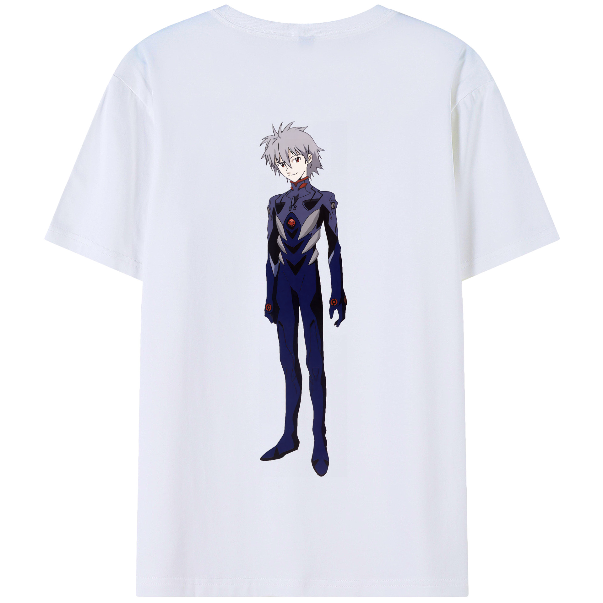 （画像用） EVA 新世紀エヴァンゲリオン 綿100％半袖Tシャツ（背面プリント）