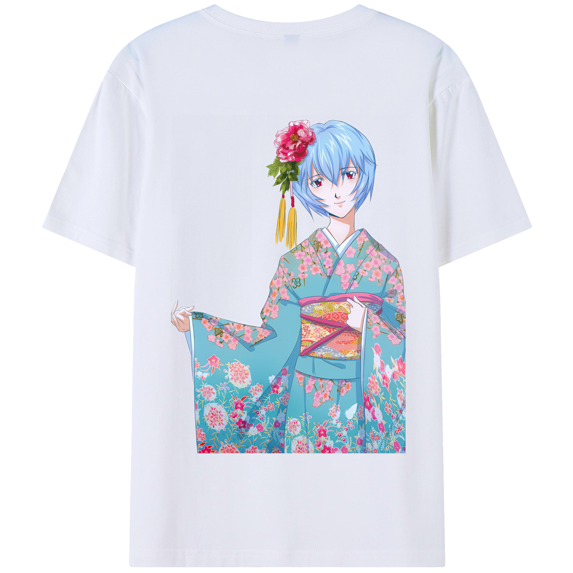 （画像用） EVA 新世紀エヴァンゲリオン 綿100％半袖Tシャツ（背面プリント）