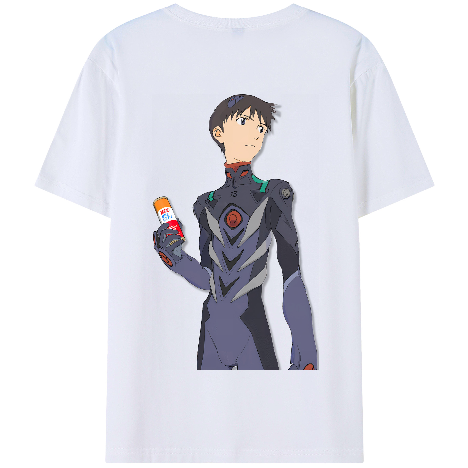 （画像用） EVA 新世紀エヴァンゲリオン 綿100％半袖Tシャツ（背面プリント）