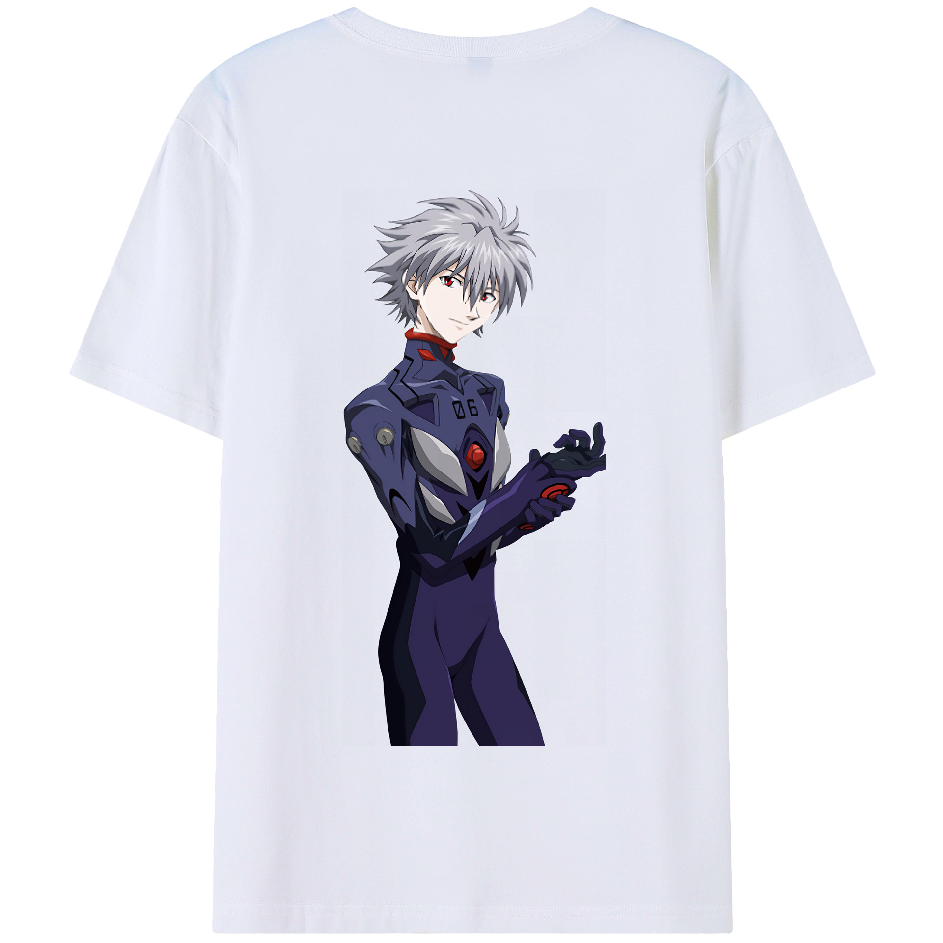 （画像用） EVA 新世紀エヴァンゲリオン 綿100％半袖Tシャツ（背面プリント）