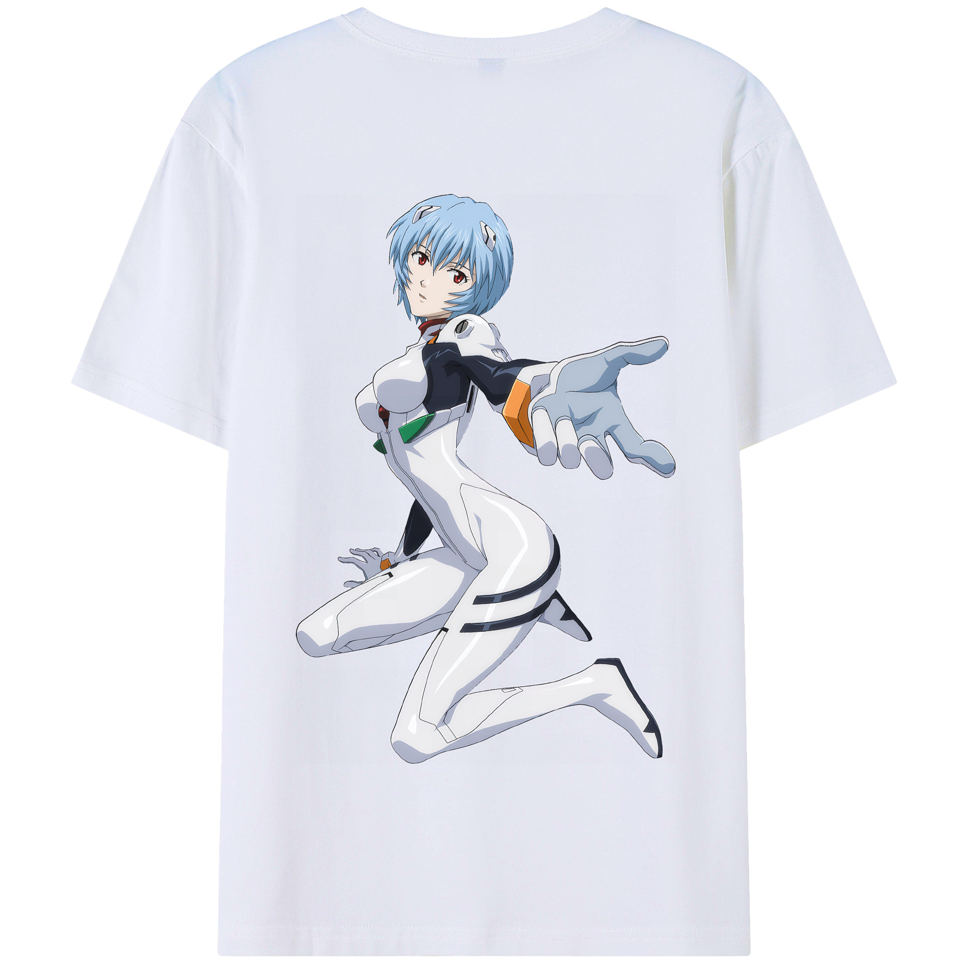（画像用） EVA 新世紀エヴァンゲリオン 綿100％半袖Tシャツ（背面プリント）