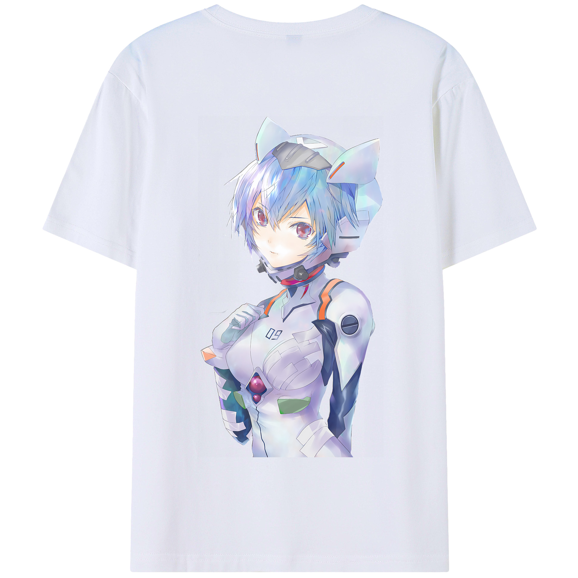 （画像用） EVA 新世紀エヴァンゲリオン 綿100％半袖Tシャツ（背面プリント）