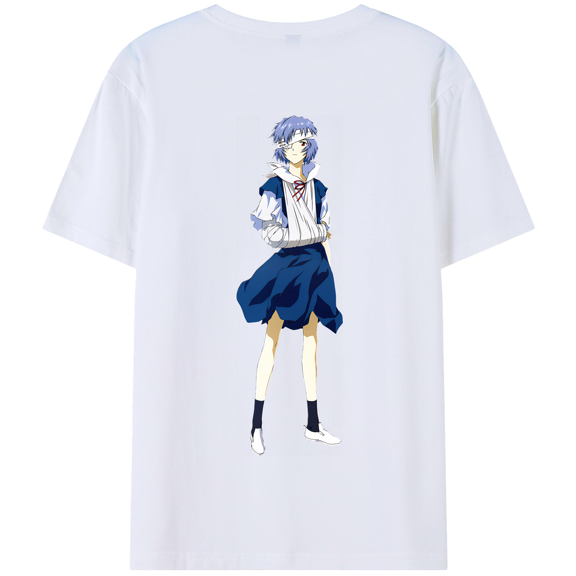 （画像用） EVA 新世紀エヴァンゲリオン 綿100％半袖Tシャツ（背面プリント）