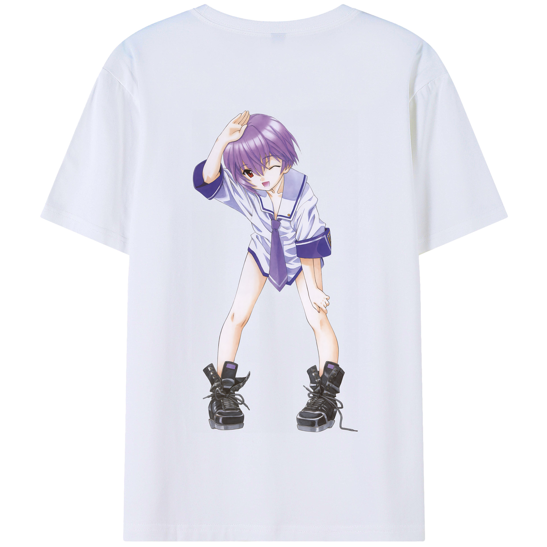 （画像用） EVA 新世紀エヴァンゲリオン 綿100％半袖Tシャツ（背面プリント）