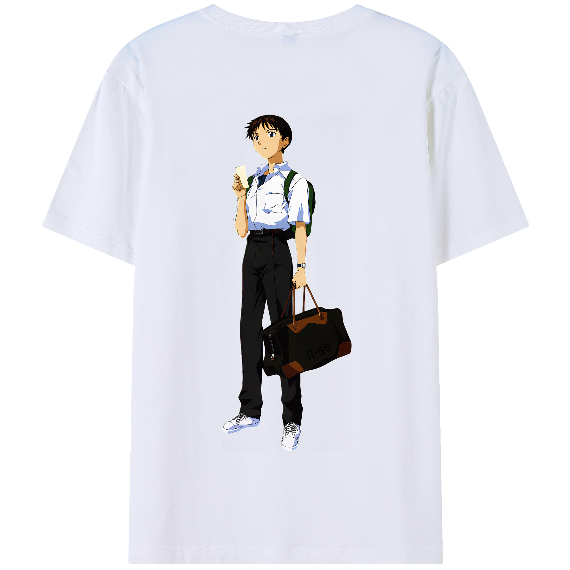 （画像用） EVA 新世紀エヴァンゲリオン 綿100％半袖Tシャツ（背面プリント）