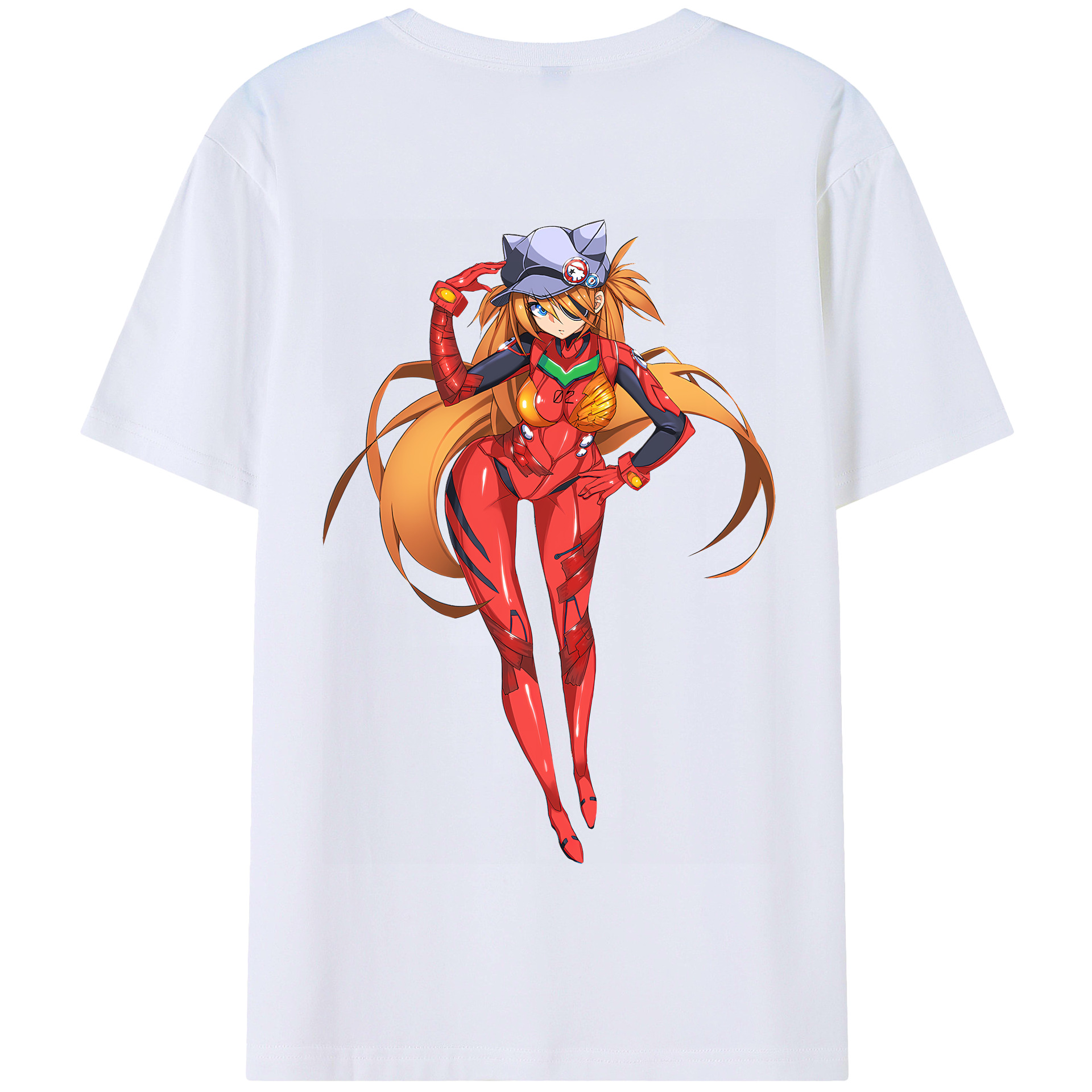 （画像用） EVA 新世紀エヴァンゲリオン 綿100％半袖Tシャツ（背面プリント）