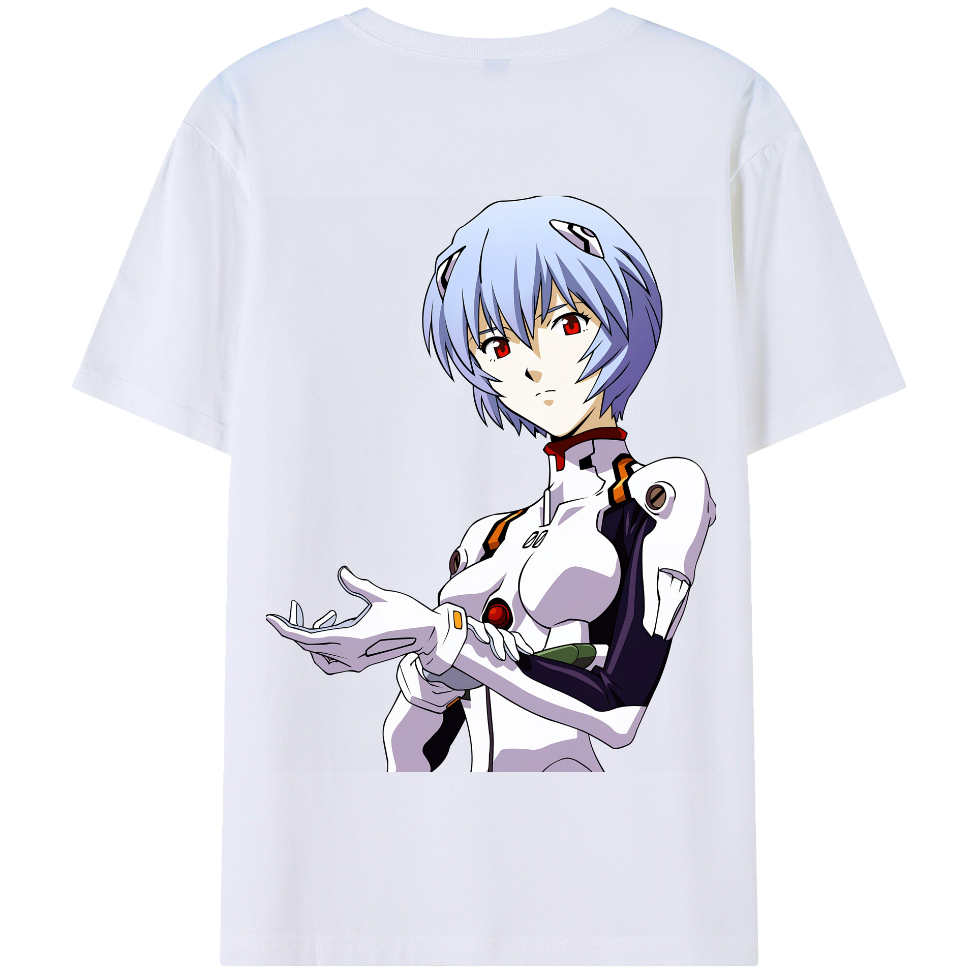 （画像用） EVA 新世紀エヴァンゲリオン 綿100％半袖Tシャツ（背面プリント）