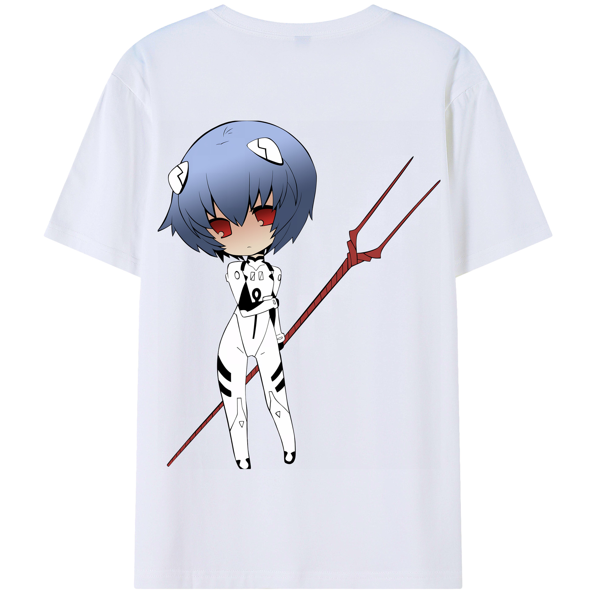 （画像用） EVA 新世紀エヴァンゲリオン 綿100％半袖Tシャツ（背面プリント）