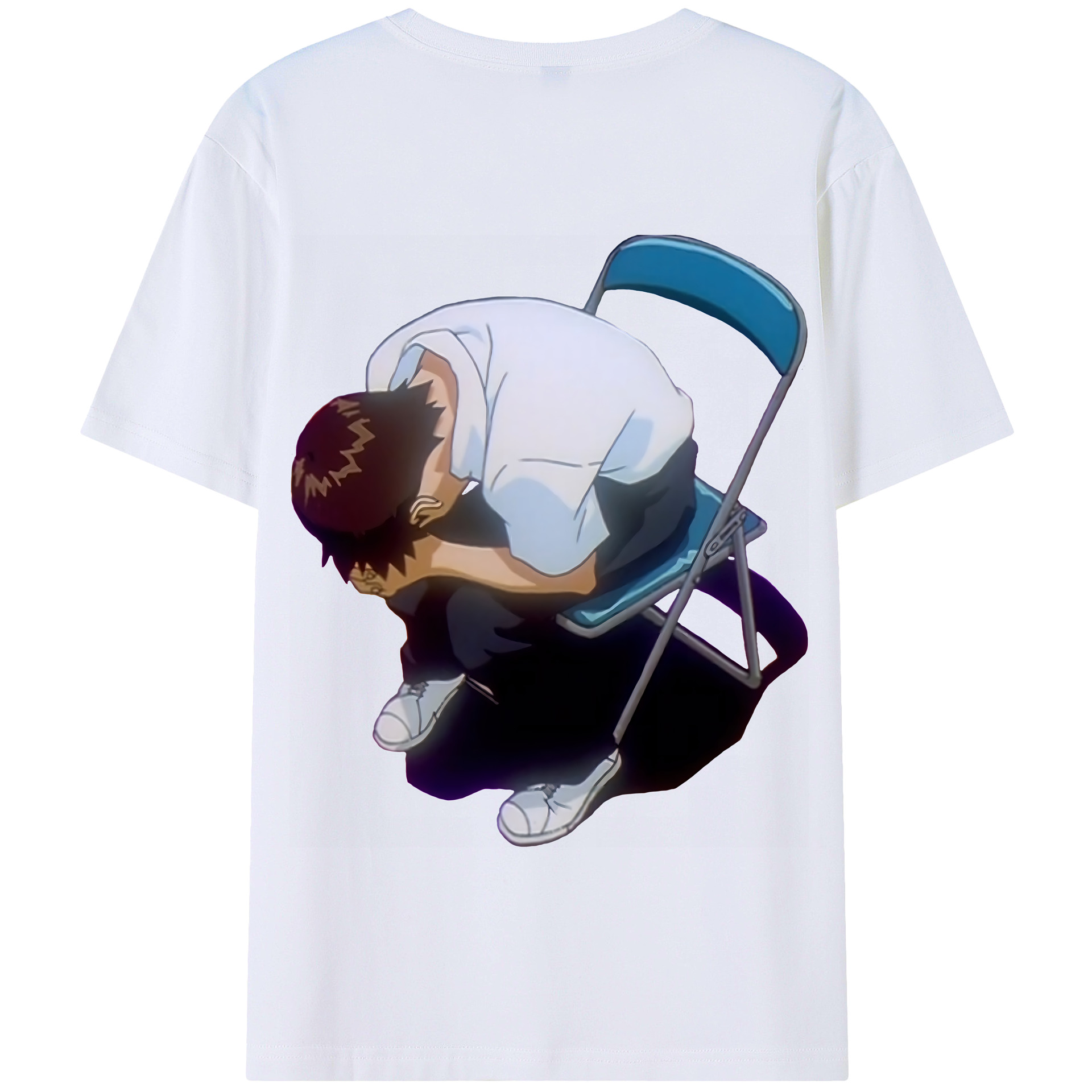 （画像用） EVA 新世紀エヴァンゲリオン 綿100％半袖Tシャツ（背面プリント）