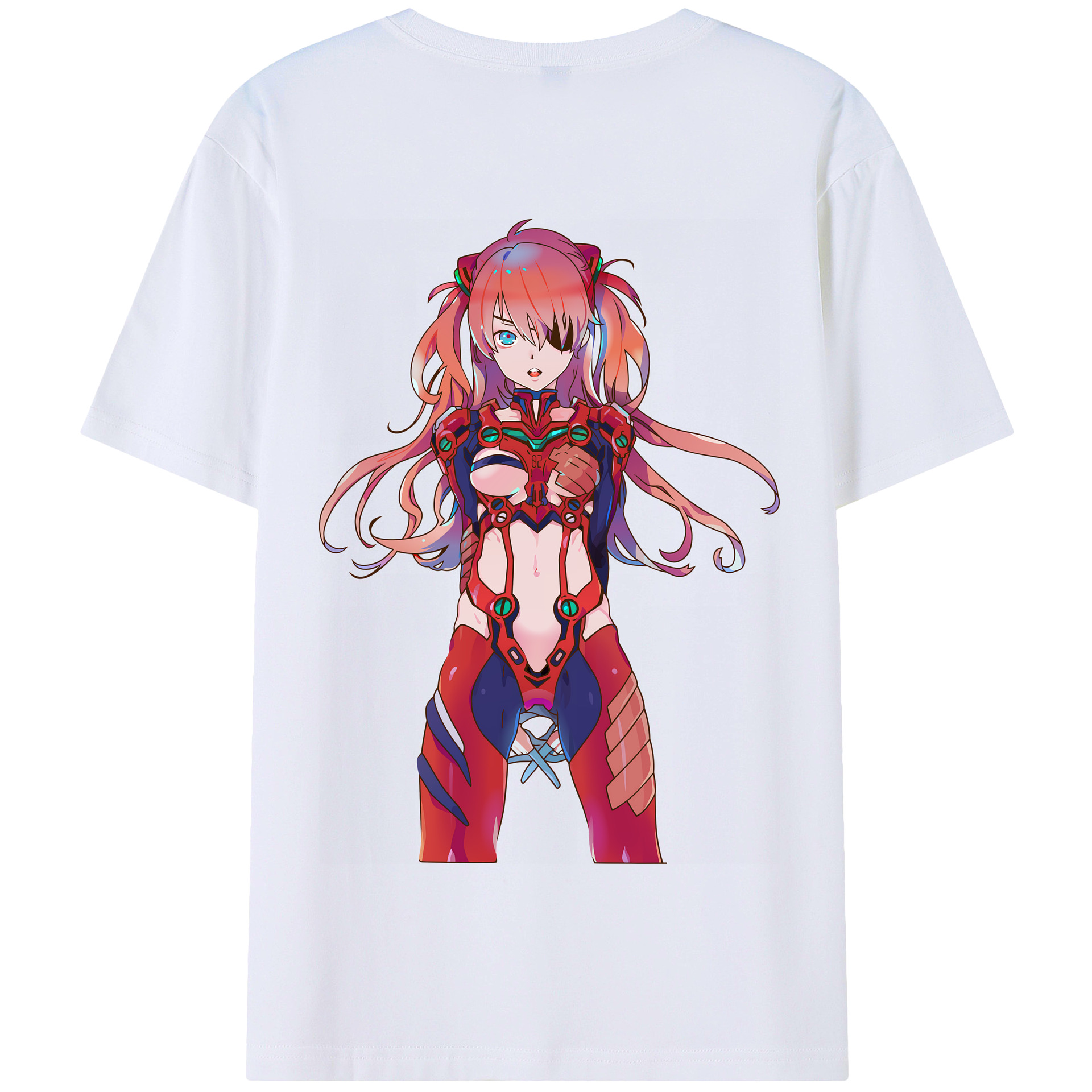 （画像用） EVA 新世紀エヴァンゲリオン 綿100％半袖Tシャツ（背面プリント）
