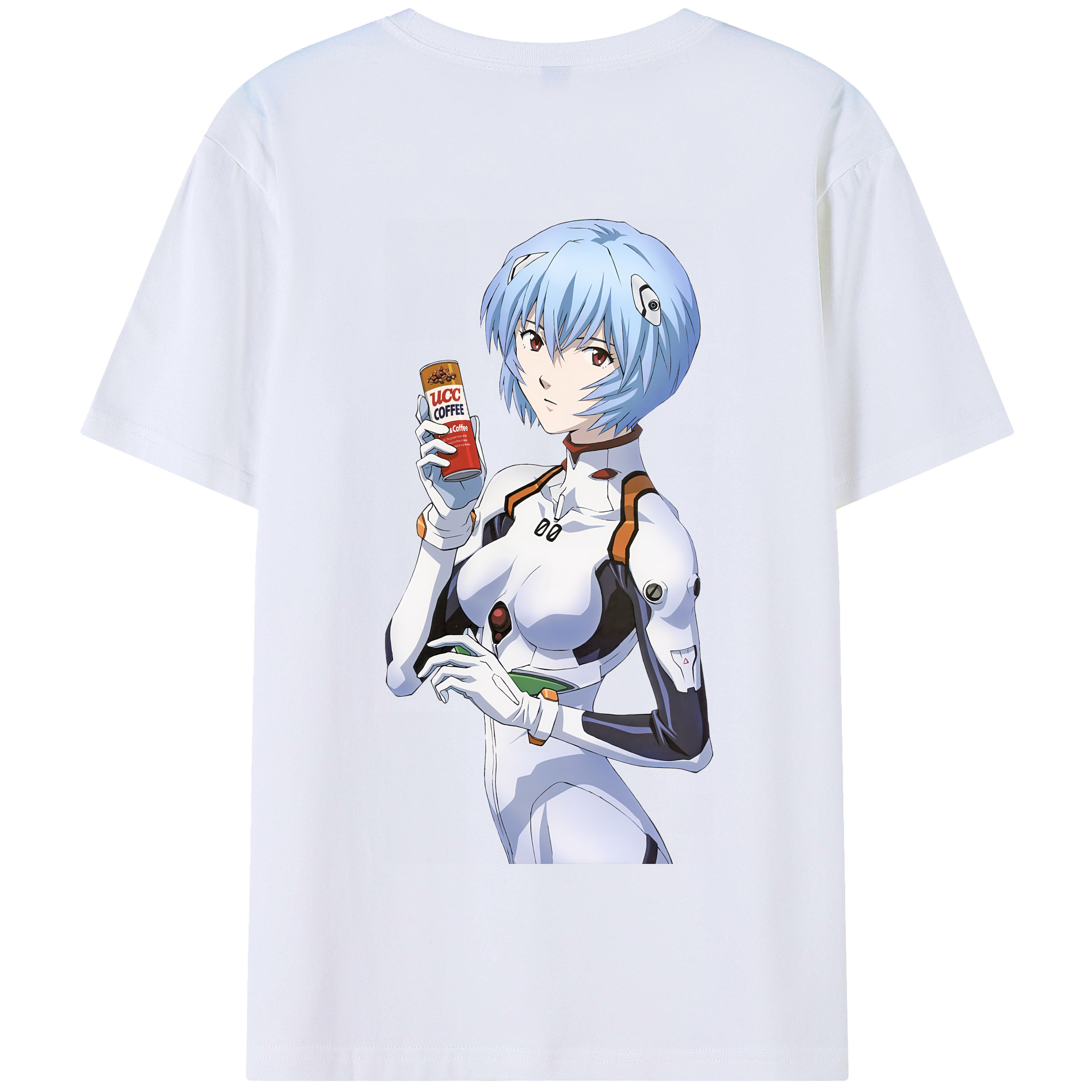 （画像用） EVA 新世紀エヴァンゲリオン 綿100％半袖Tシャツ（背面プリント）