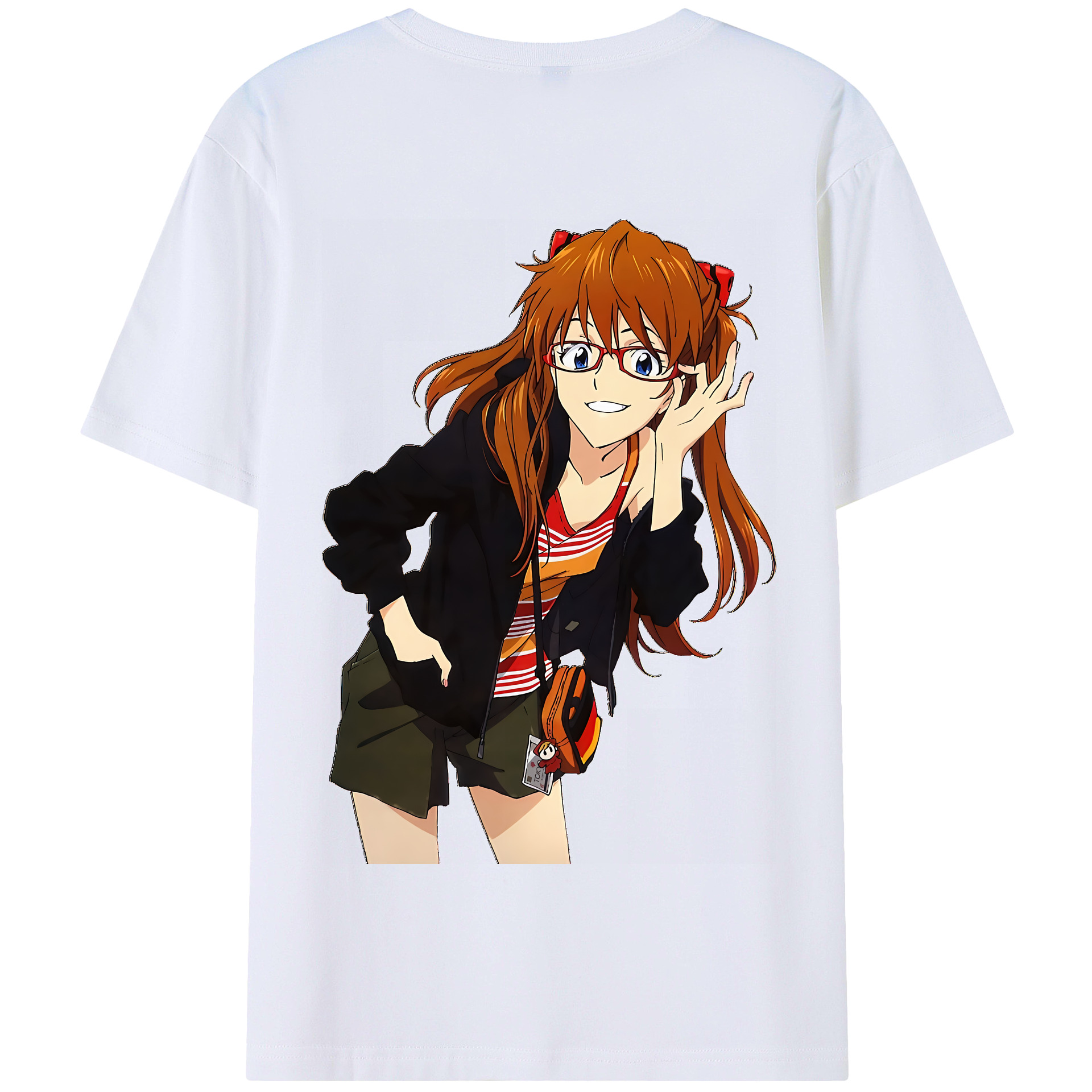 （画像用） EVA 新世紀エヴァンゲリオン 綿100％半袖Tシャツ（背面プリント）