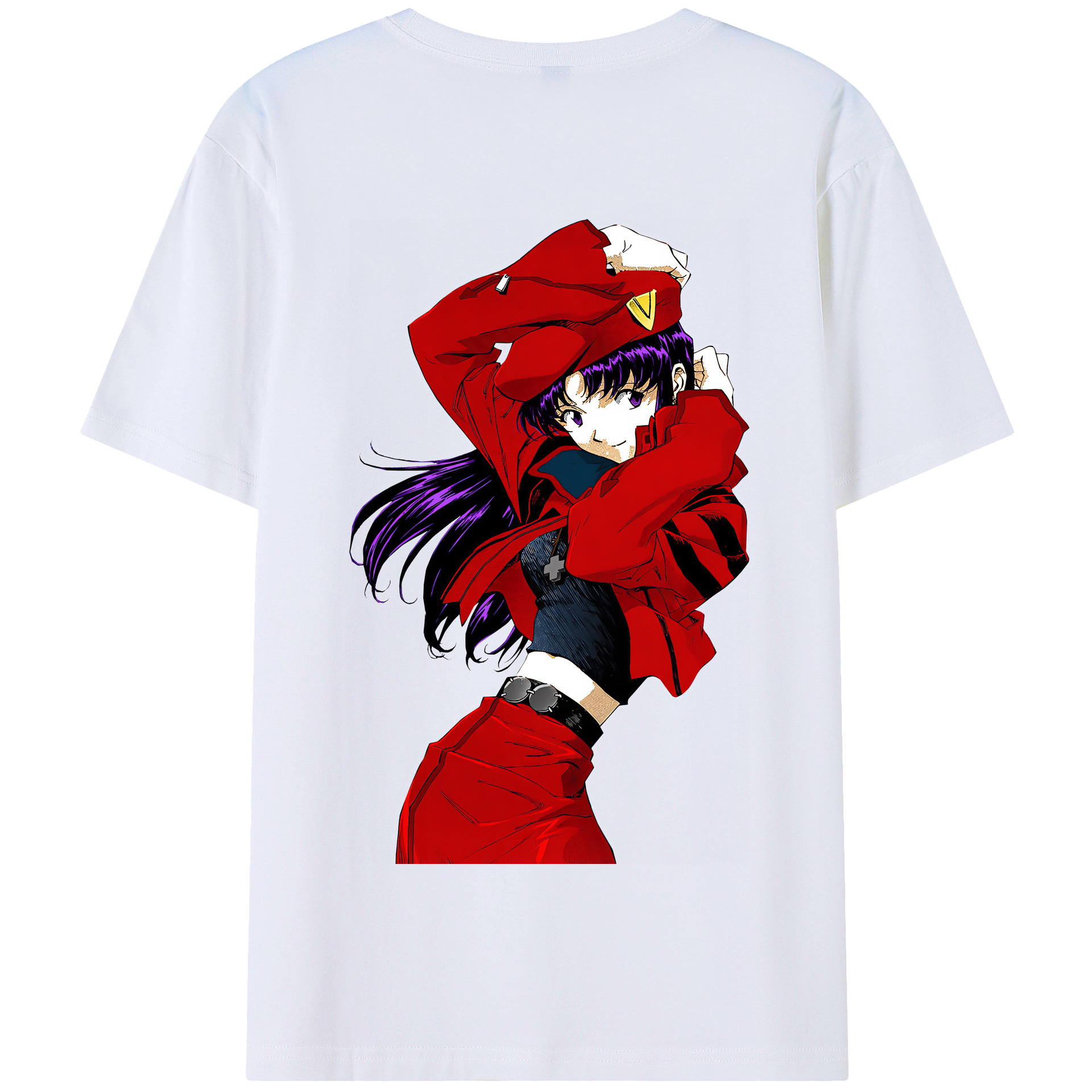 （画像用） EVA 新世紀エヴァンゲリオン 綿100％半袖Tシャツ（背面プリント）