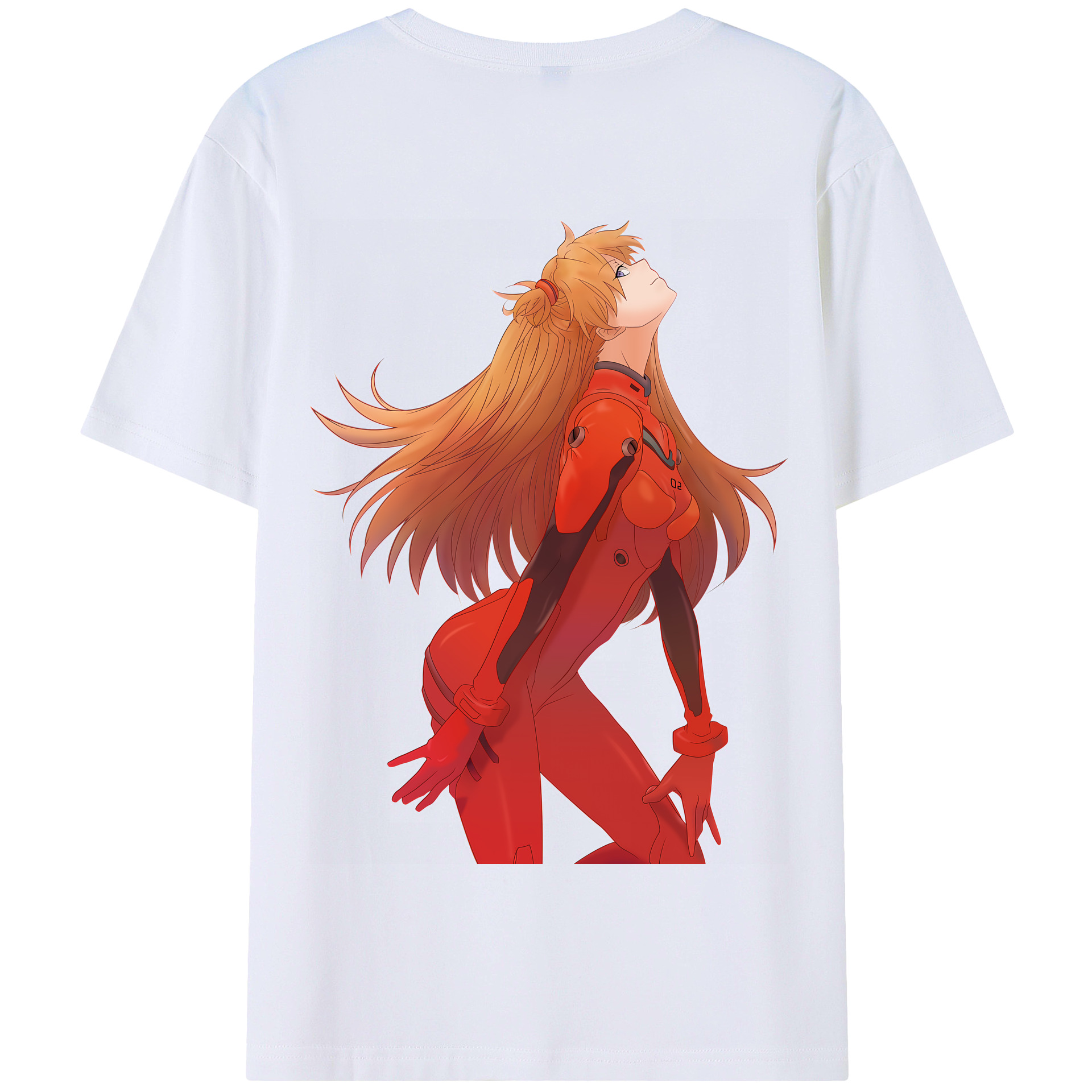 （画像用） EVA 新世紀エヴァンゲリオン 綿100％半袖Tシャツ（背面プリント）