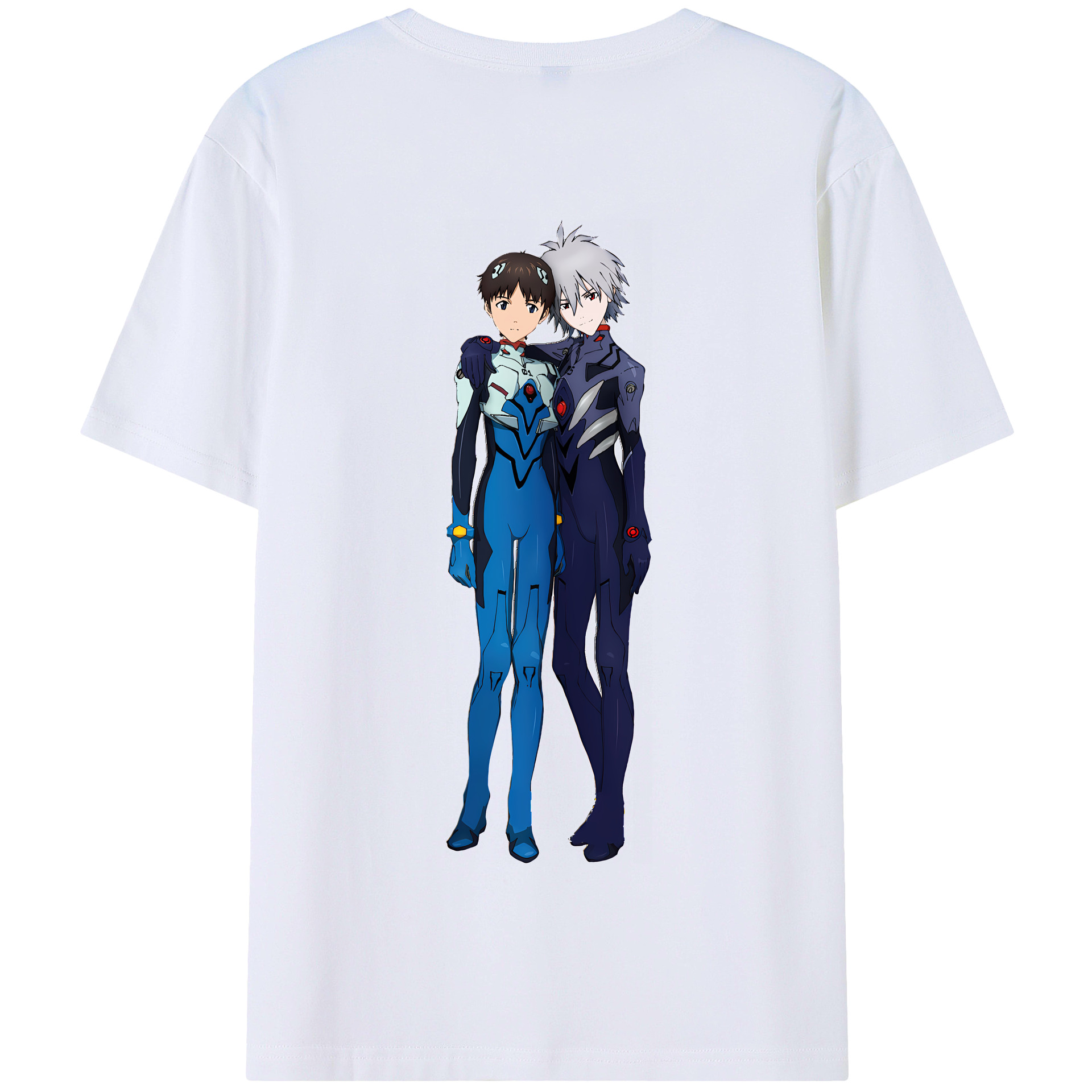 （画像用） EVA 新世紀エヴァンゲリオン 綿100％半袖Tシャツ（背面プリント）