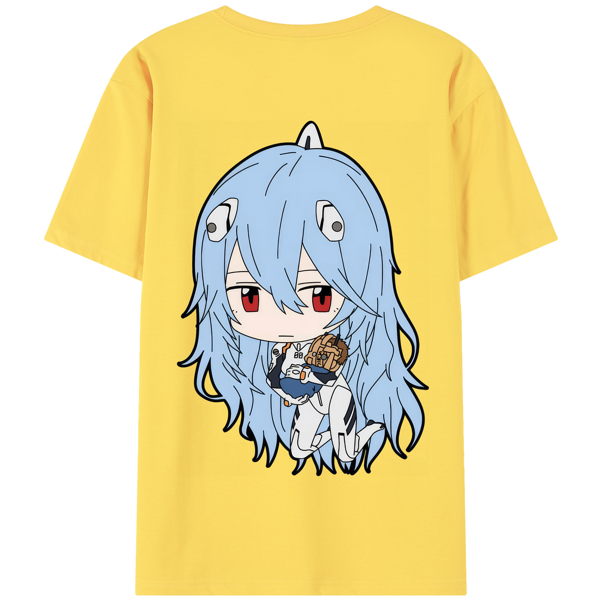（画像用） EVA 新世紀エヴァンゲリオン 綿100％半袖Tシャツ（背面プリント）