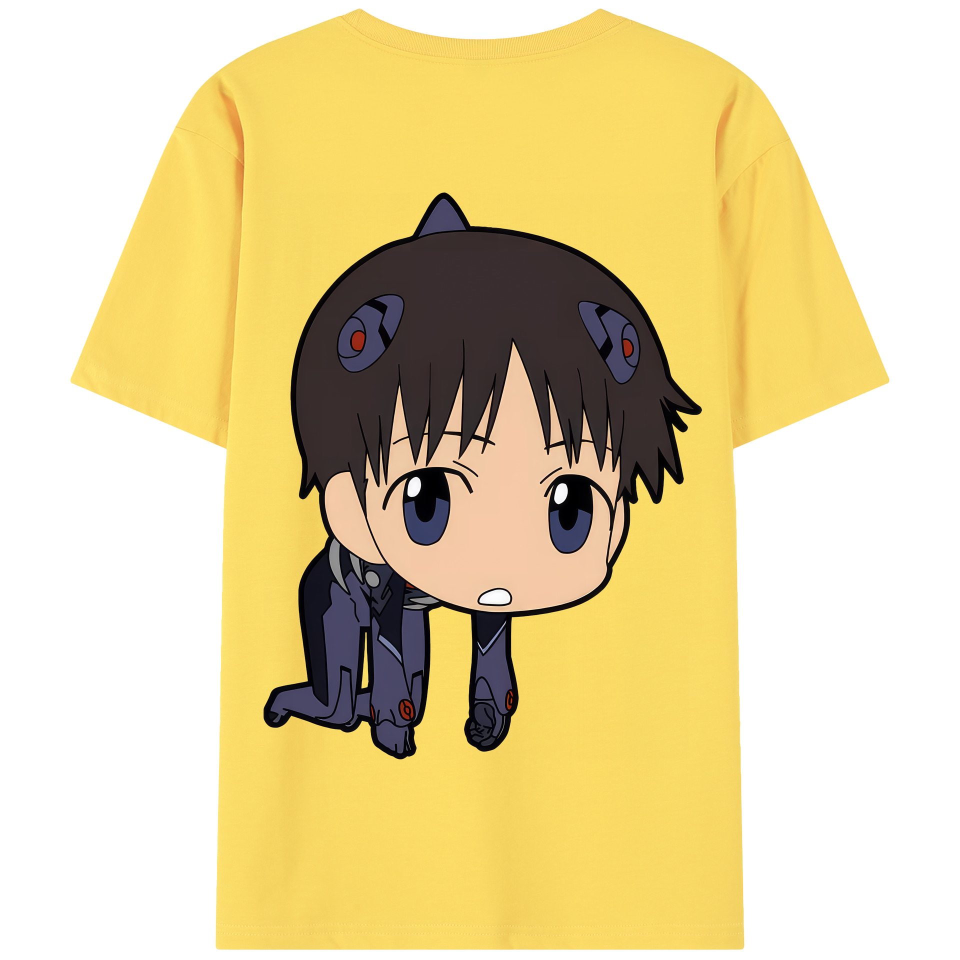 （画像用） EVA 新世紀エヴァンゲリオン 綿100％半袖Tシャツ（背面プリント）