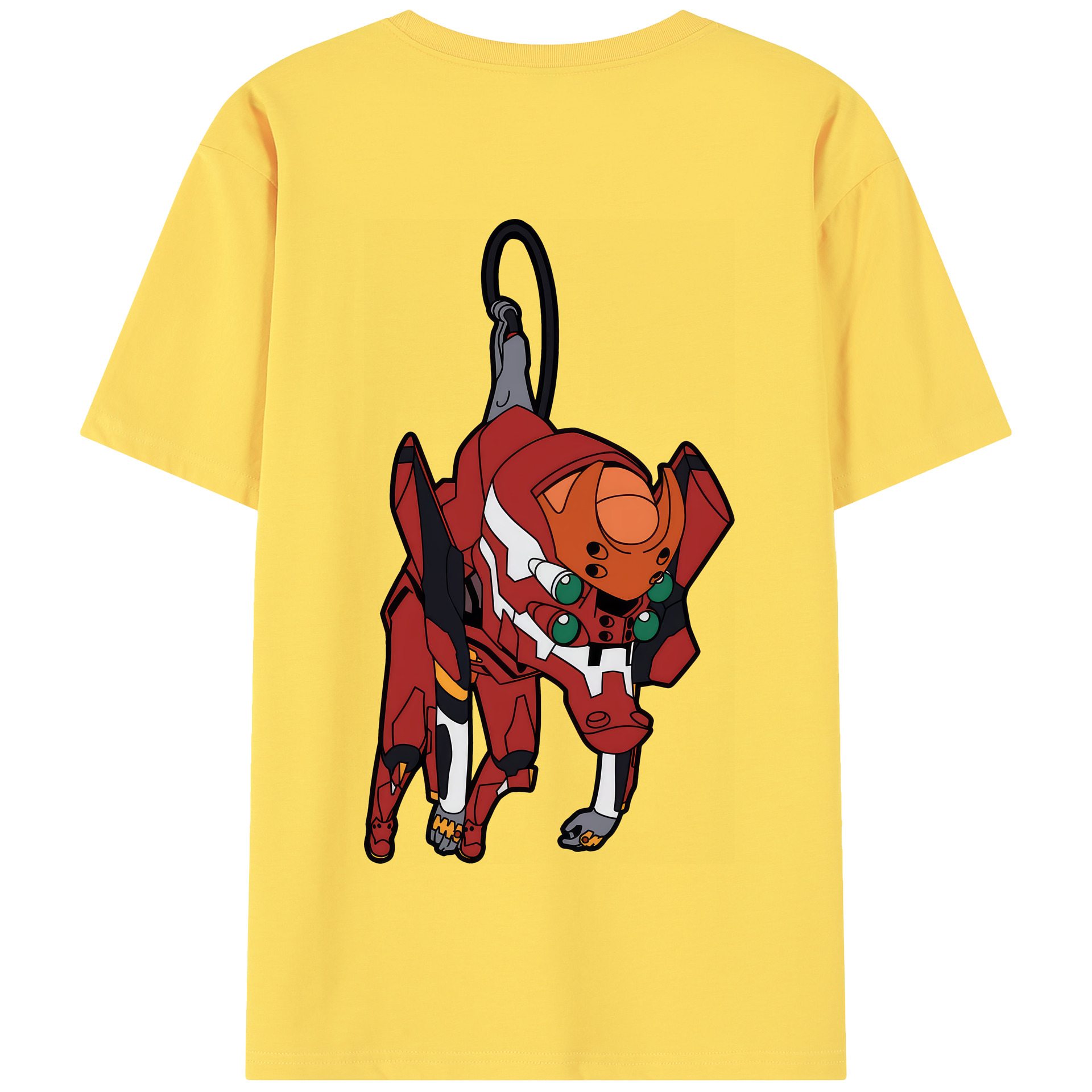 （画像用） EVA 新世紀エヴァンゲリオン 綿100％半袖Tシャツ（背面プリント）