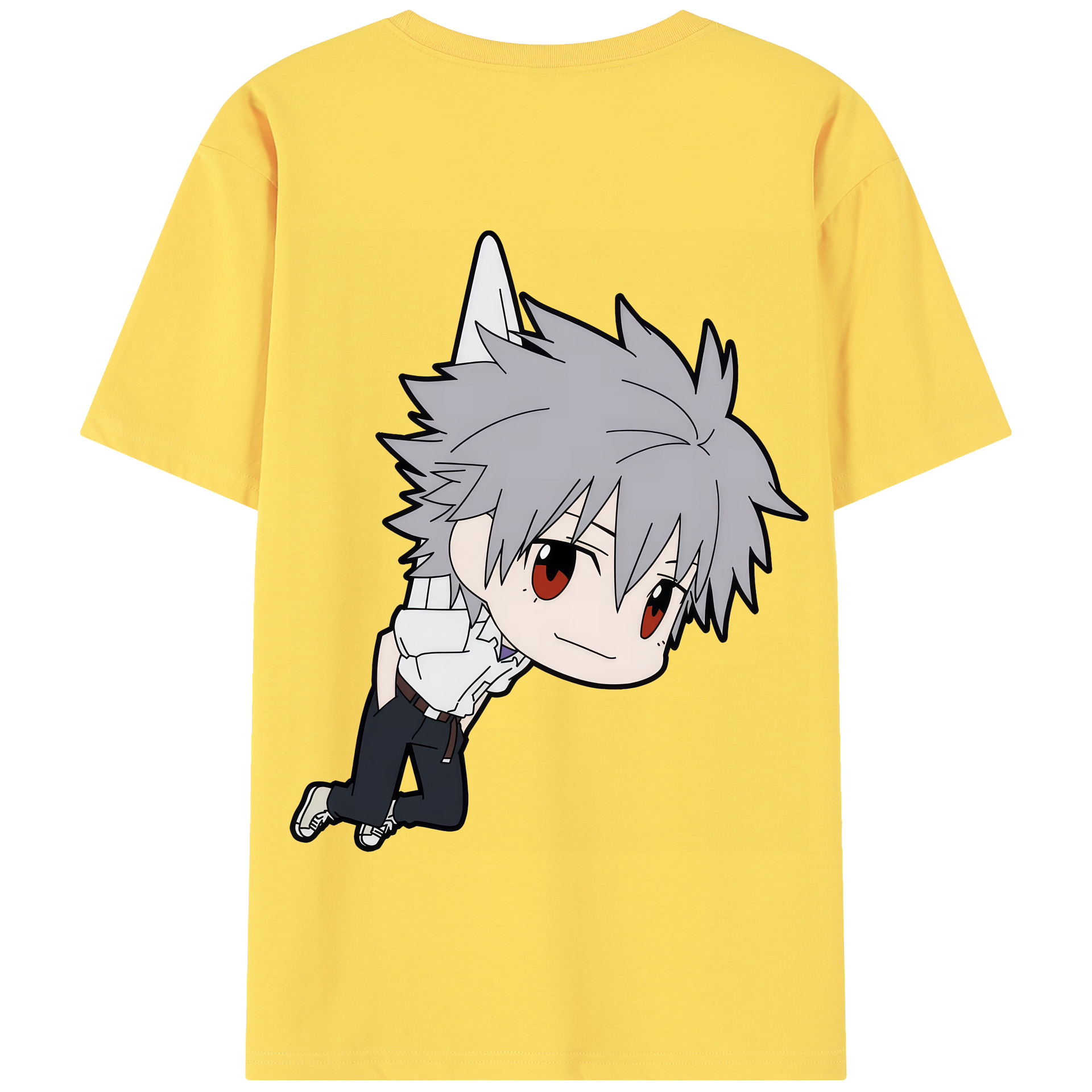 （画像用） EVA 新世紀エヴァンゲリオン 綿100％半袖Tシャツ（背面プリント）