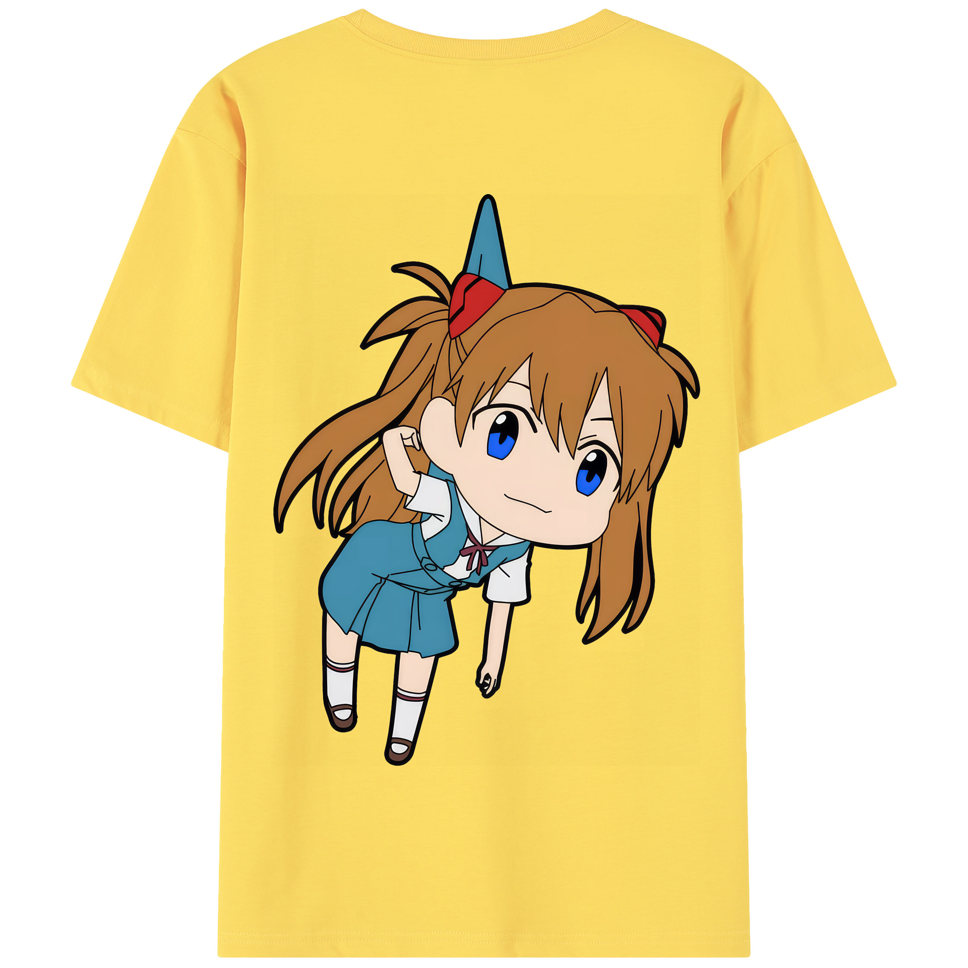 （画像用） EVA 新世紀エヴァンゲリオン 綿100％半袖Tシャツ（背面プリント）