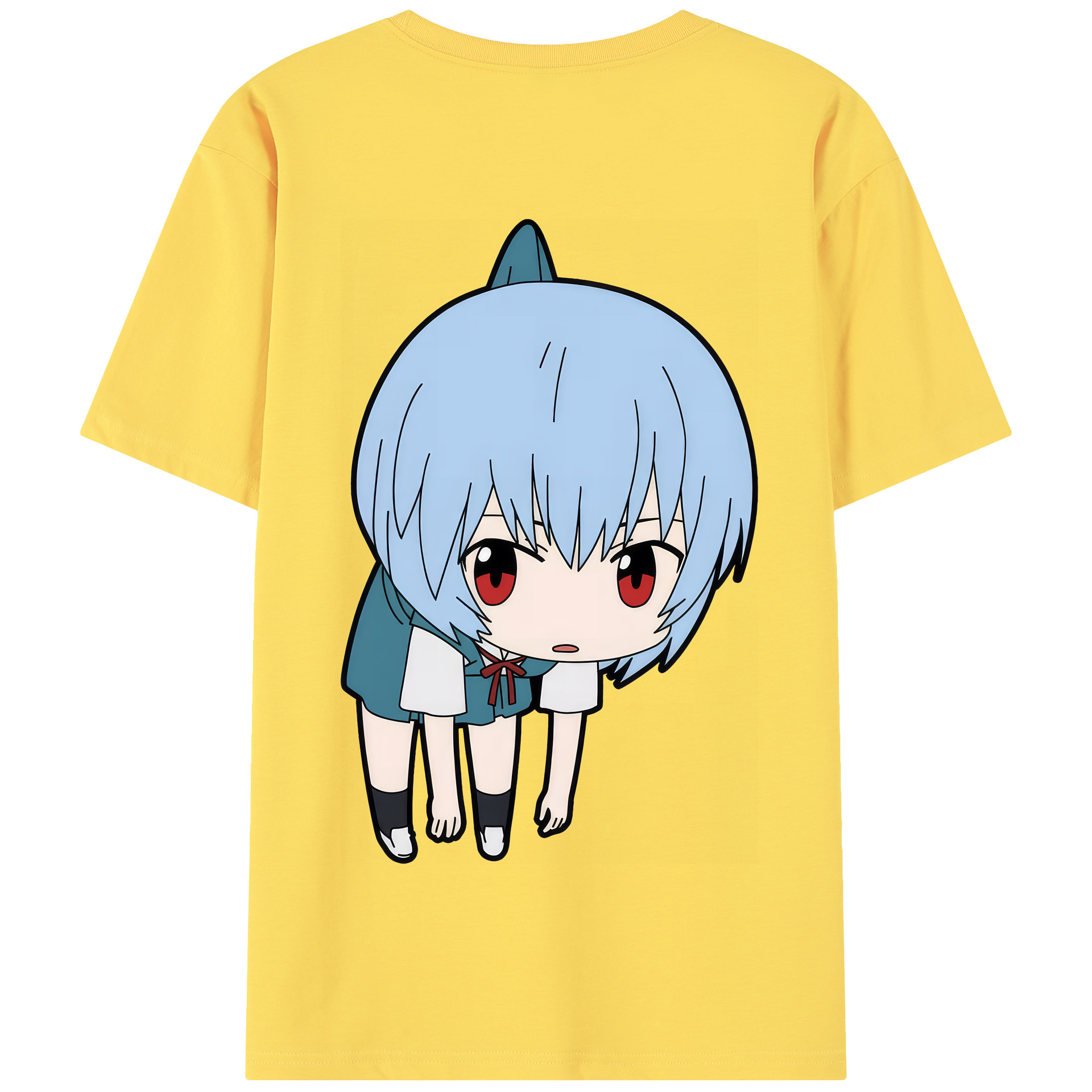 （画像用） EVA 新世紀エヴァンゲリオン 綿100％半袖Tシャツ（背面プリント）