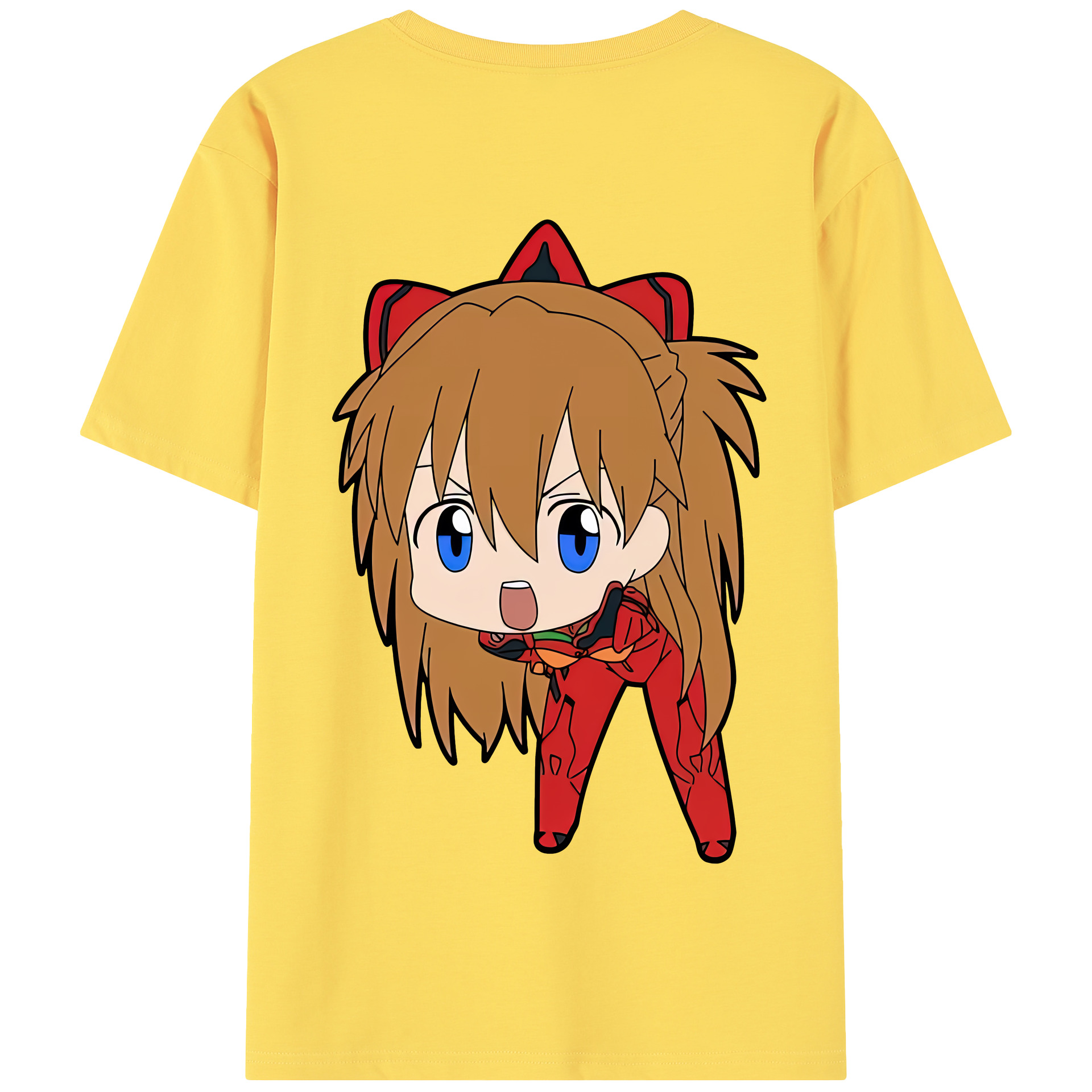 （画像用） EVA 新世紀エヴァンゲリオン 綿100％半袖Tシャツ（背面プリント）