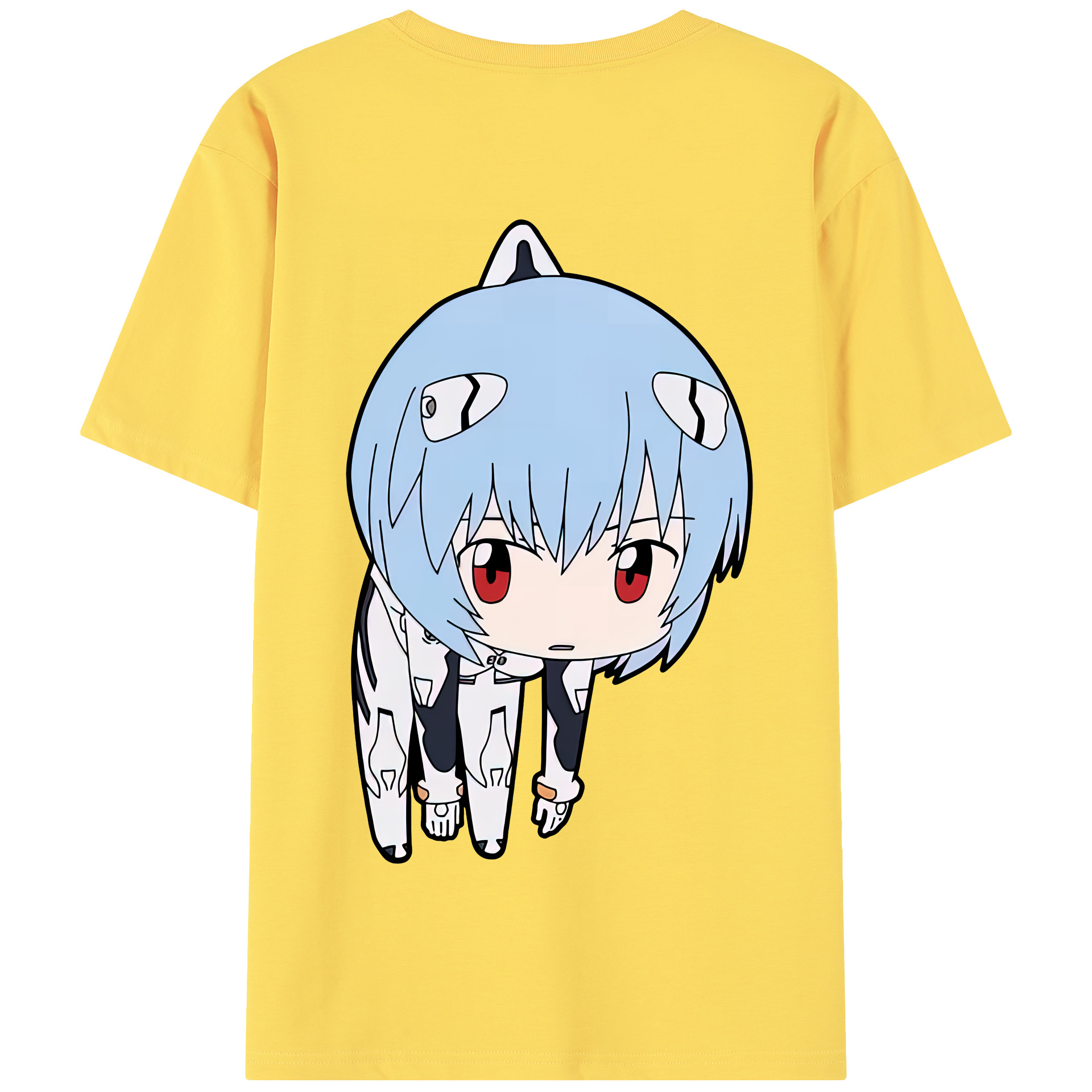 （画像用） EVA 新世紀エヴァンゲリオン 綿100％半袖Tシャツ（背面プリント）