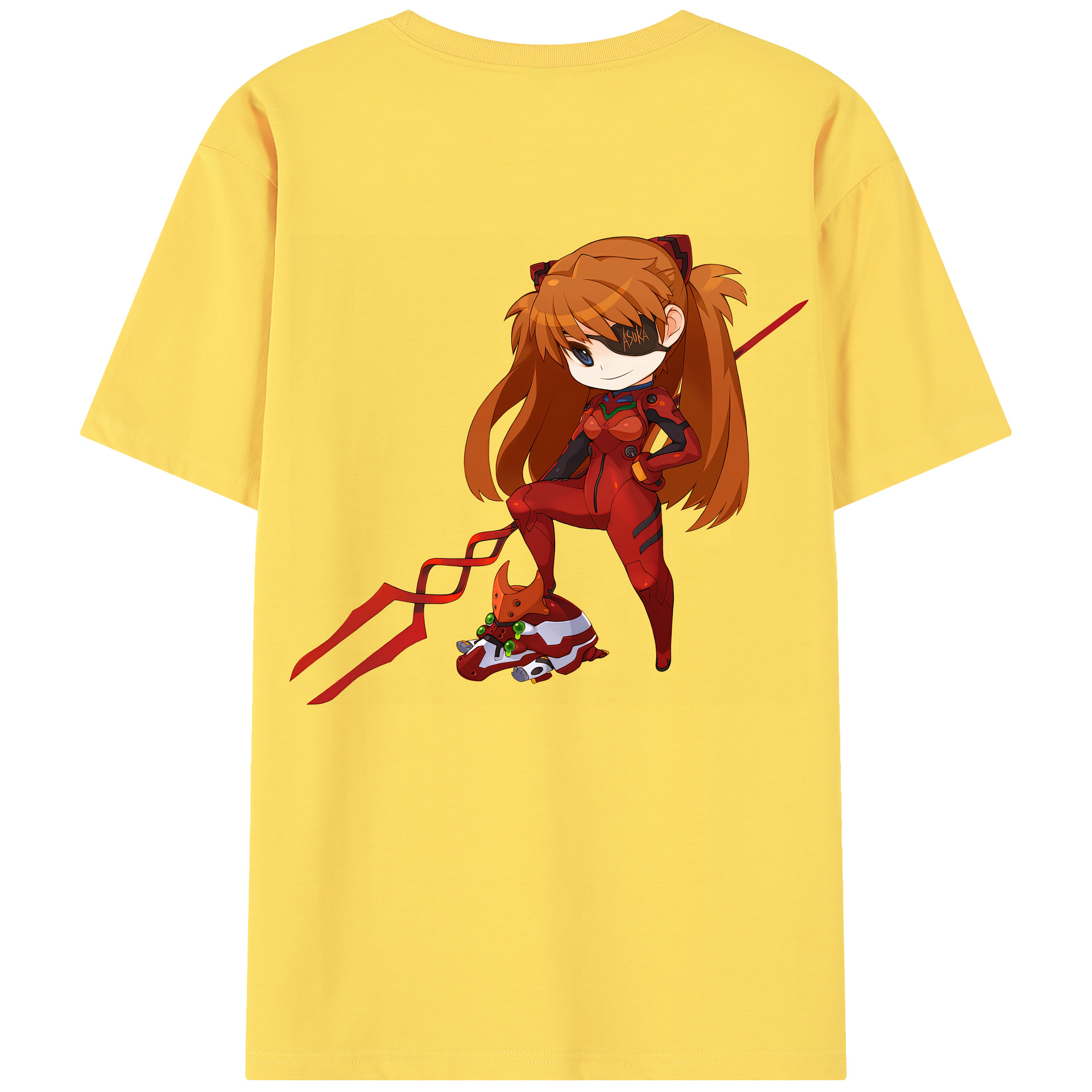 （画像用） EVA 新世紀エヴァンゲリオン 綿100％半袖Tシャツ（背面プリント）