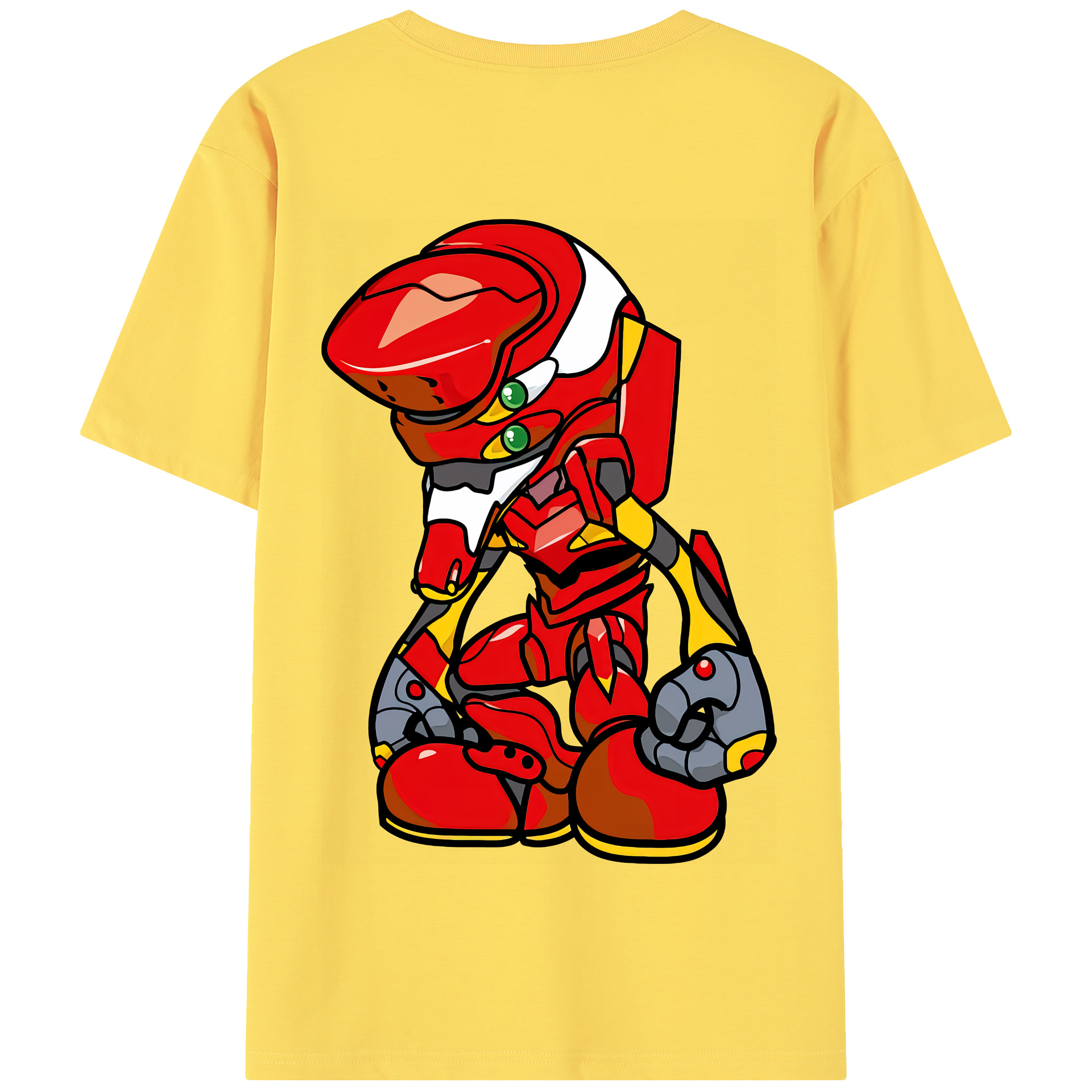 （画像用） EVA 新世紀エヴァンゲリオン 綿100％半袖Tシャツ（背面プリント）