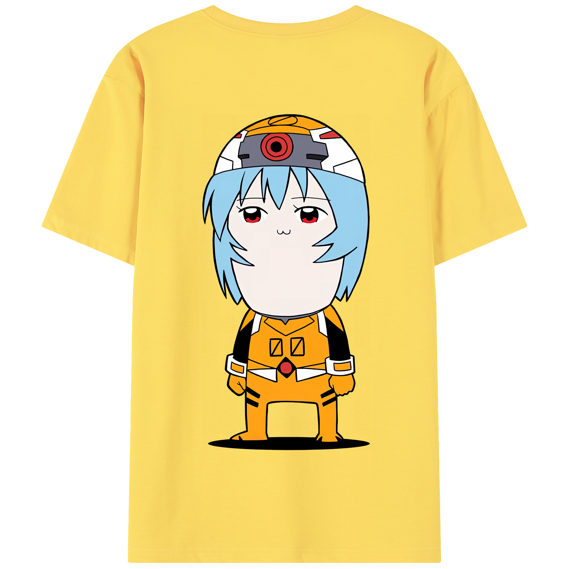 （画像用） EVA 新世紀エヴァンゲリオン 綿100％半袖Tシャツ（背面プリント）