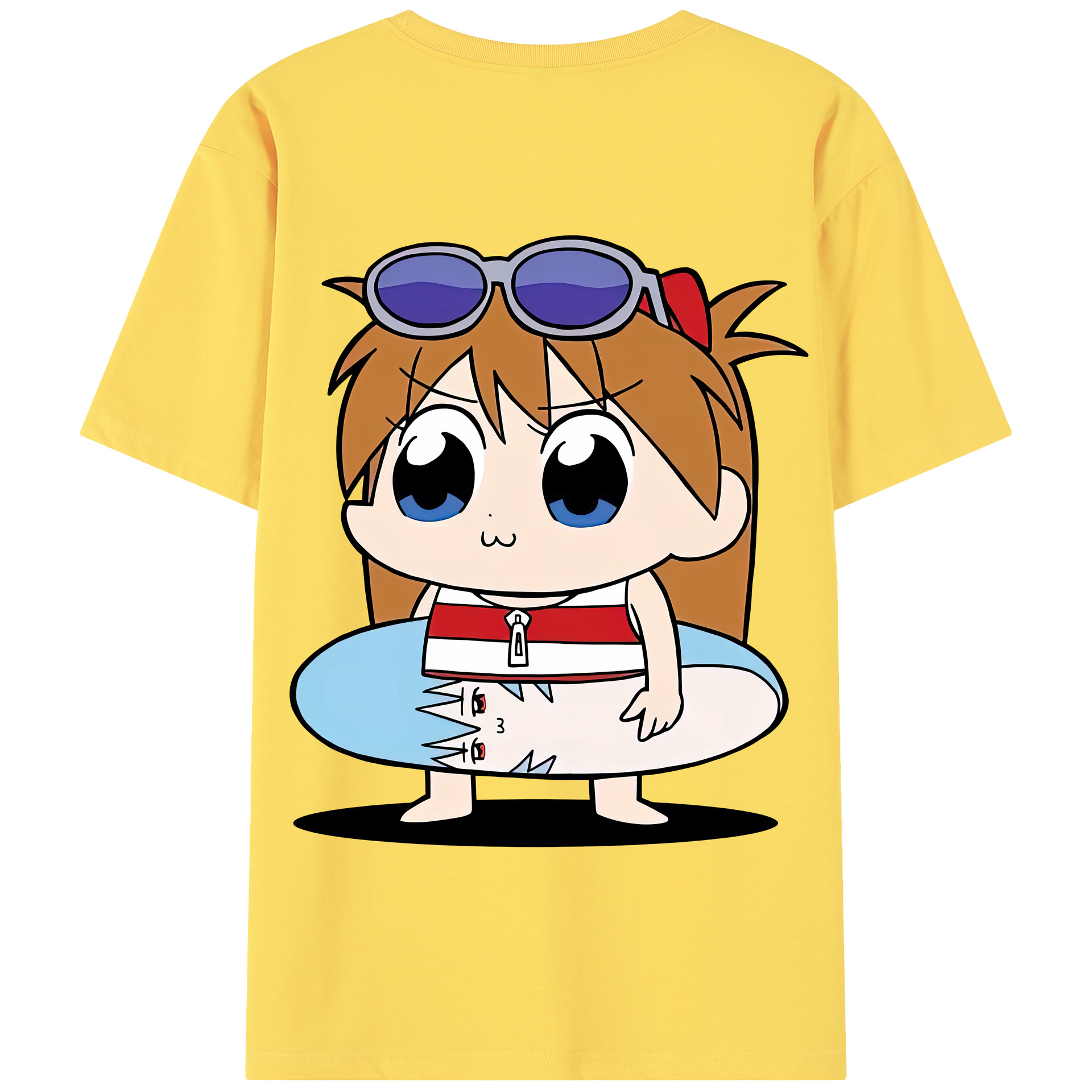 （画像用） EVA 新世紀エヴァンゲリオン 綿100％半袖Tシャツ（背面プリント）