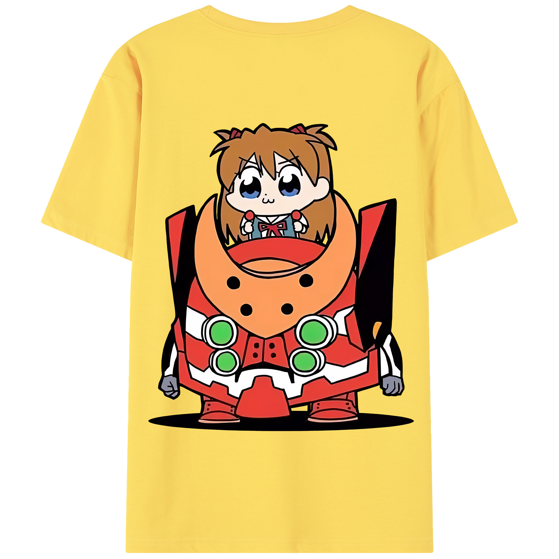 （画像用） EVA 新世紀エヴァンゲリオン 綿100％半袖Tシャツ（背面プリント）