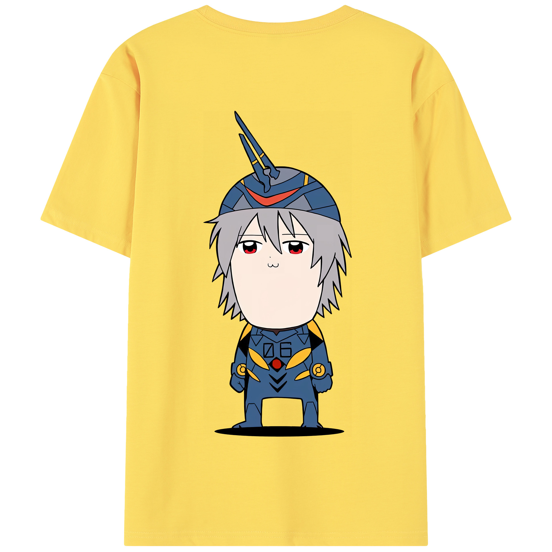 （画像用） EVA 新世紀エヴァンゲリオン 綿100％半袖Tシャツ（背面プリント）