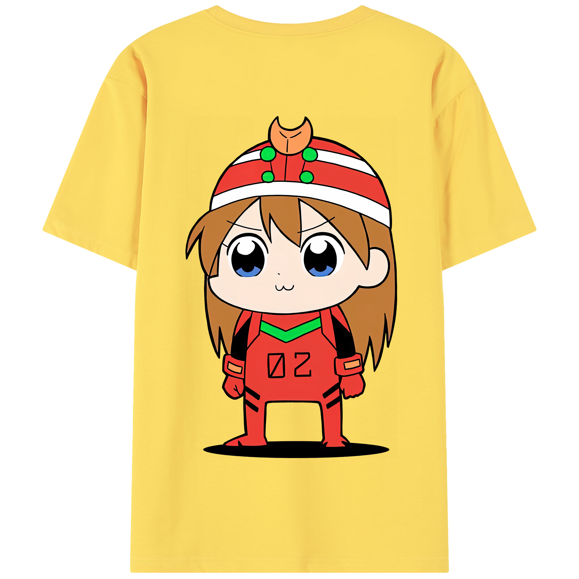 （画像用） EVA 新世紀エヴァンゲリオン 綿100％半袖Tシャツ（背面プリント）