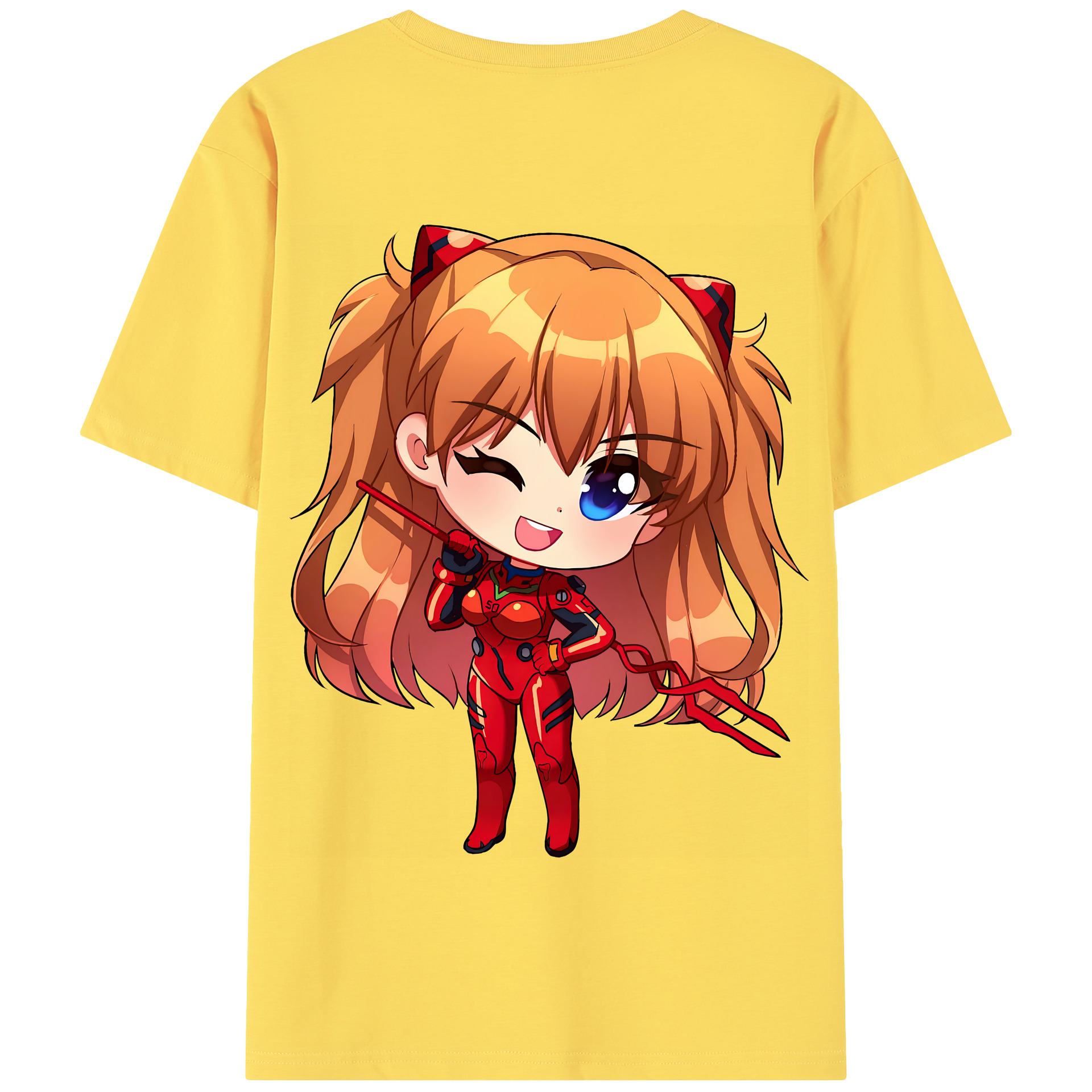 （画像用） EVA 新世紀エヴァンゲリオン 綿100％半袖Tシャツ（背面プリント）