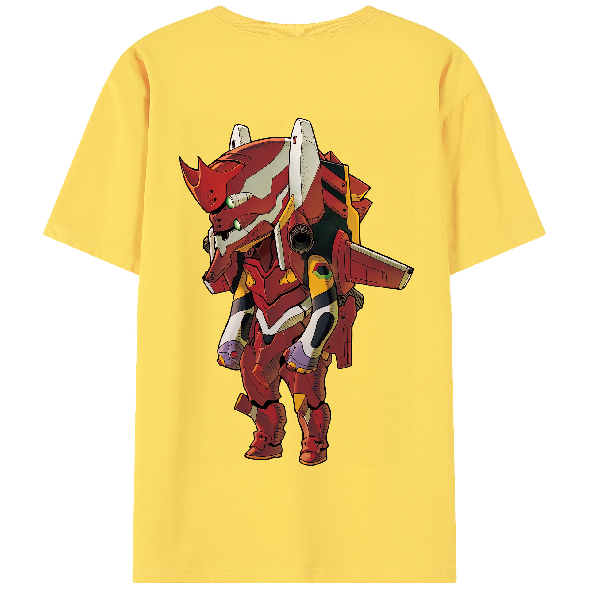 （画像用） EVA 新世紀エヴァンゲリオン 綿100％半袖Tシャツ（背面プリント）