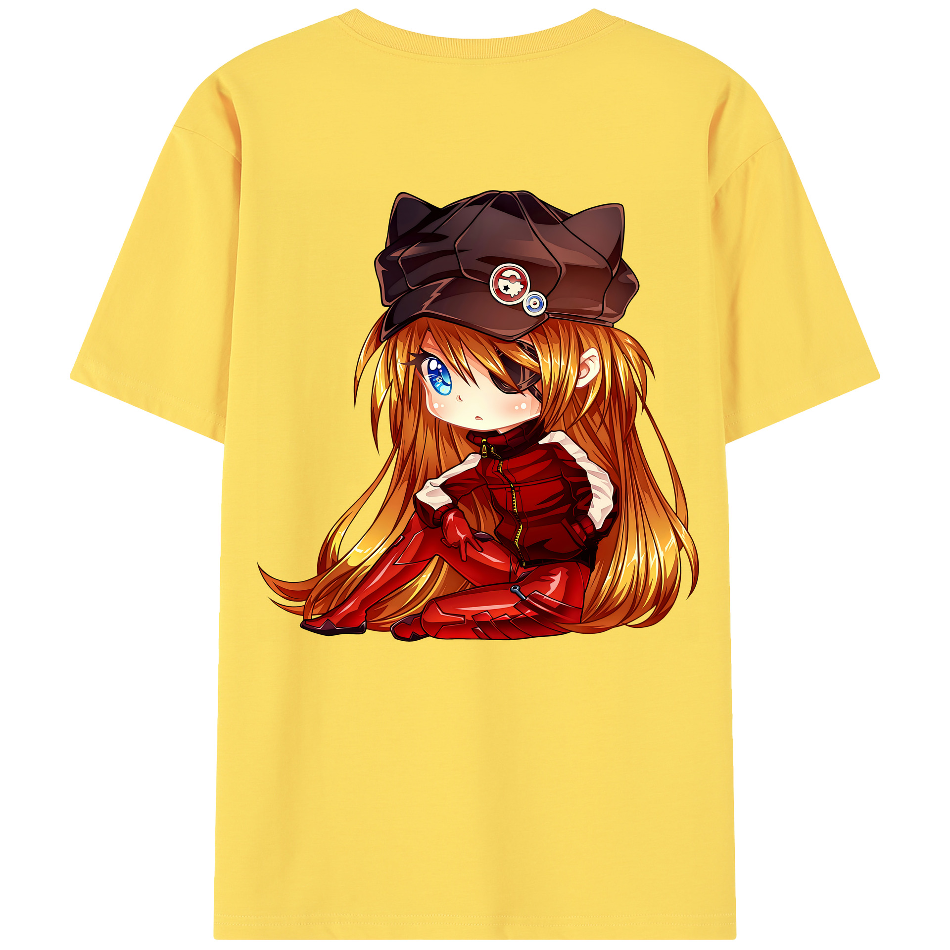 （画像用） EVA 新世紀エヴァンゲリオン 綿100％半袖Tシャツ（背面プリント）