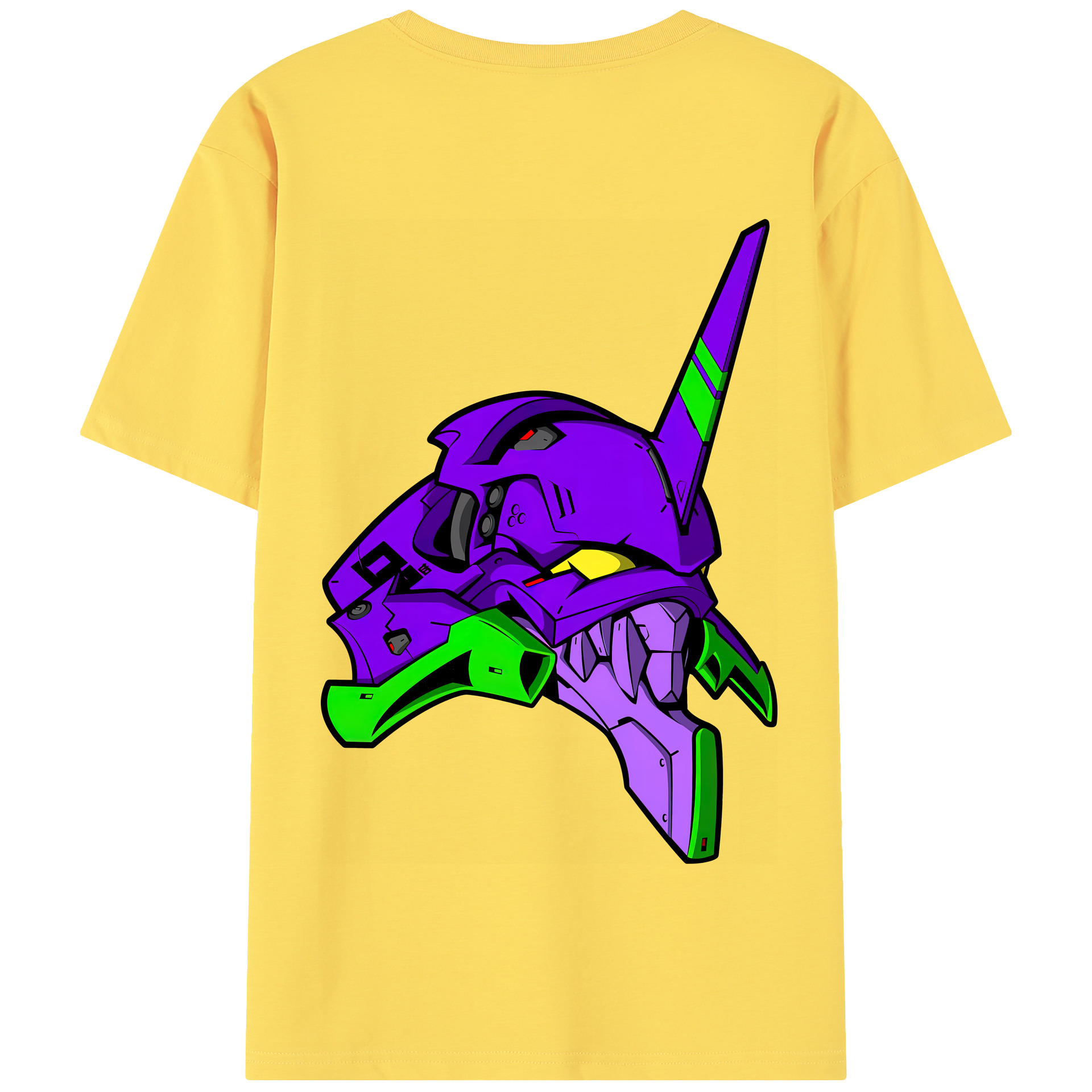 （画像用） EVA 新世紀エヴァンゲリオン 綿100％半袖Tシャツ（背面プリント）