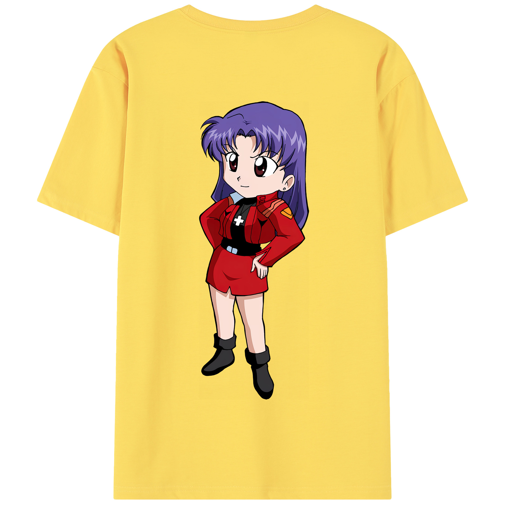 （画像用） EVA 新世紀エヴァンゲリオン 綿100％半袖Tシャツ（背面プリント）