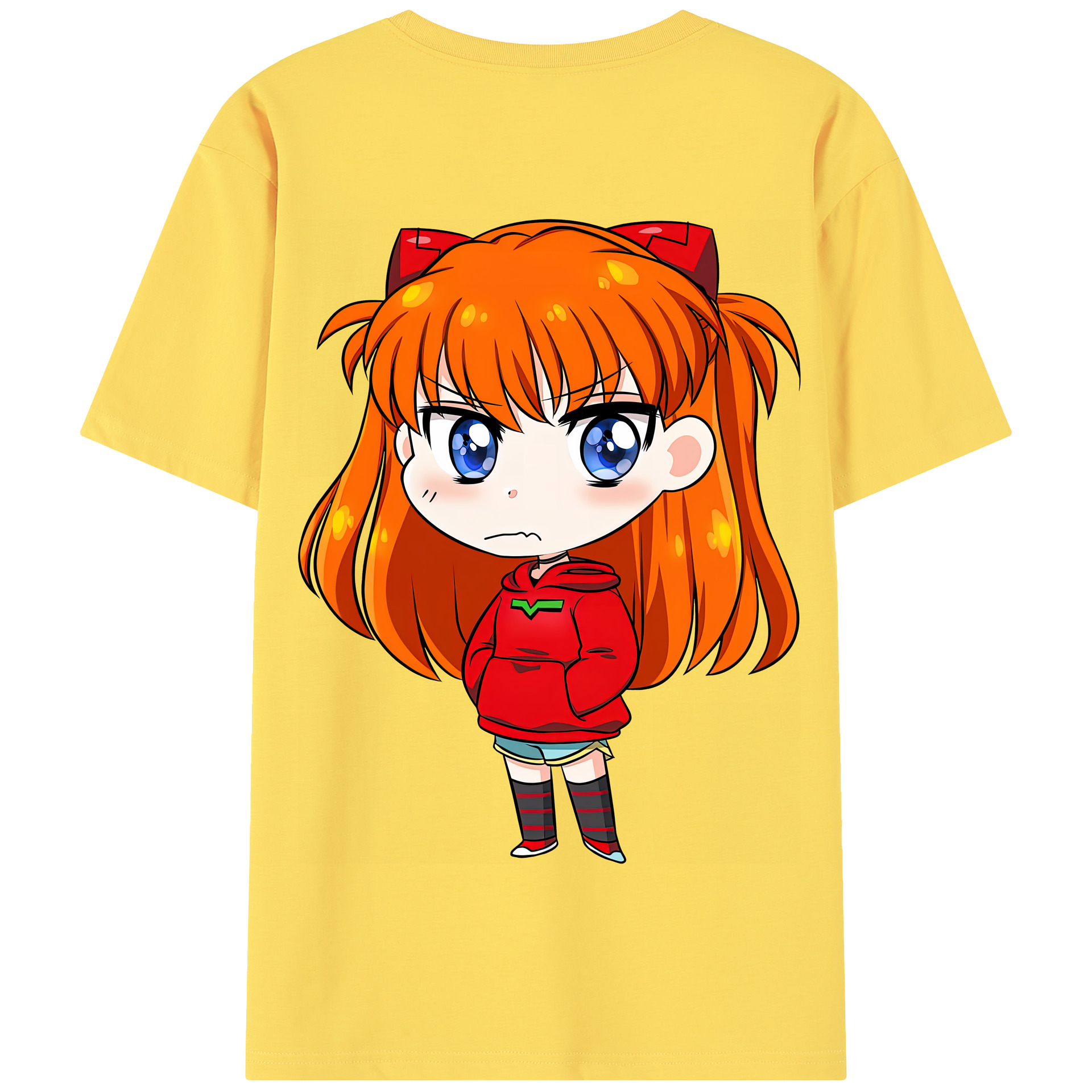 （画像用） EVA 新世紀エヴァンゲリオン 綿100％半袖Tシャツ（背面プリント）