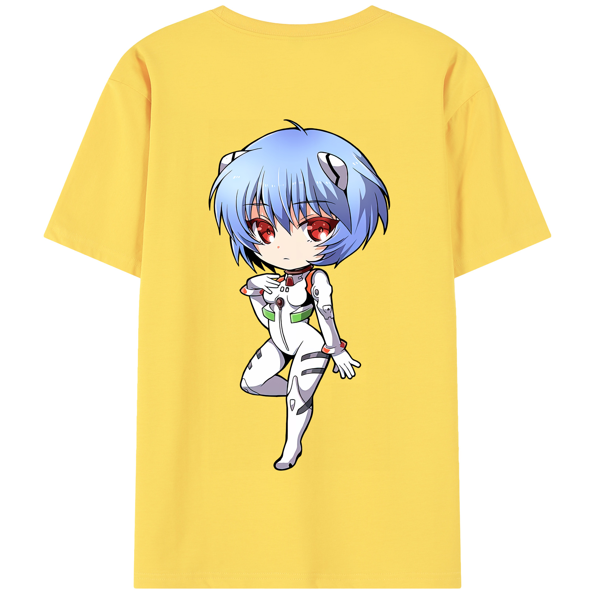 （画像用） EVA 新世紀エヴァンゲリオン 綿100％半袖Tシャツ（背面プリント）