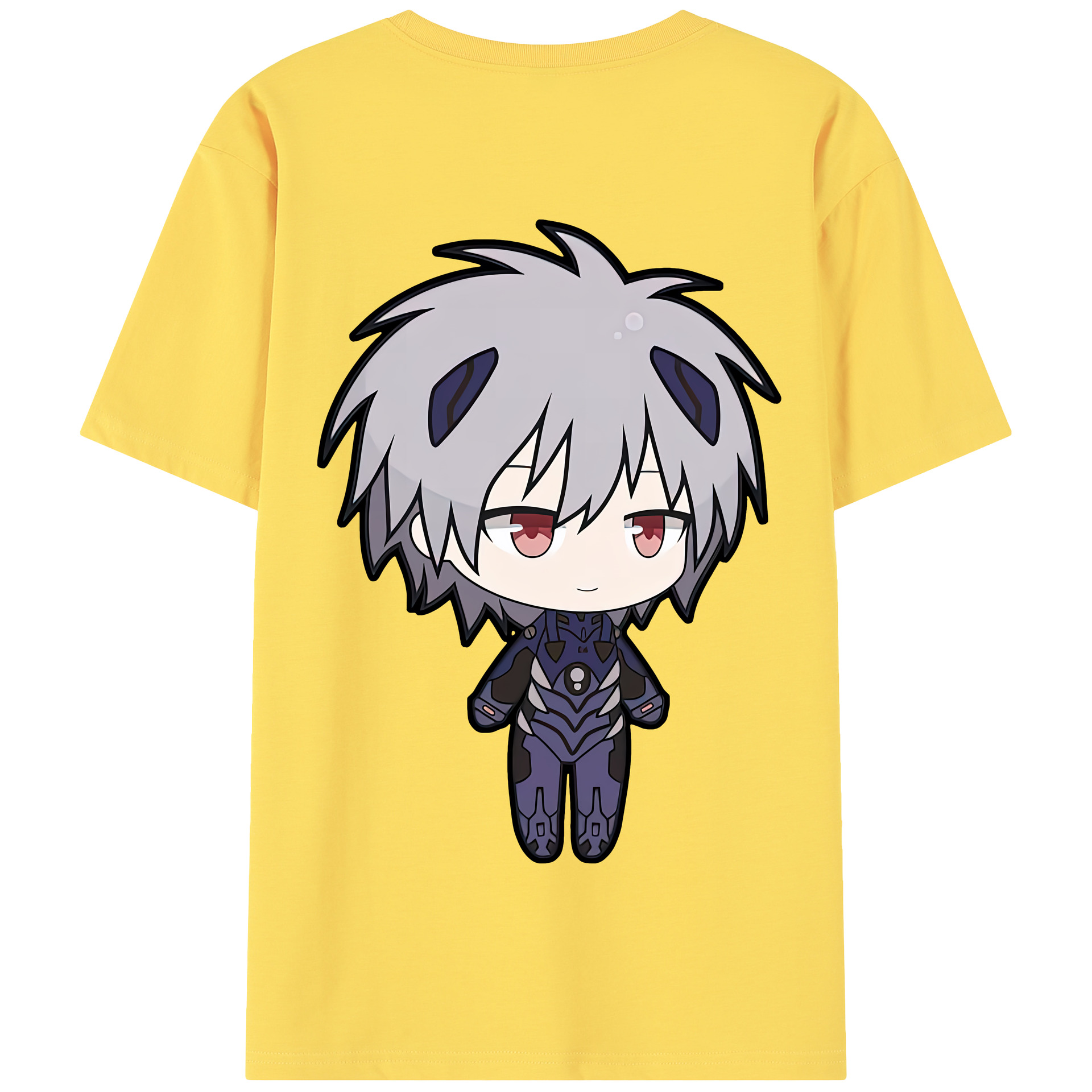 （画像用） EVA 新世紀エヴァンゲリオン 綿100％半袖Tシャツ（背面プリント）