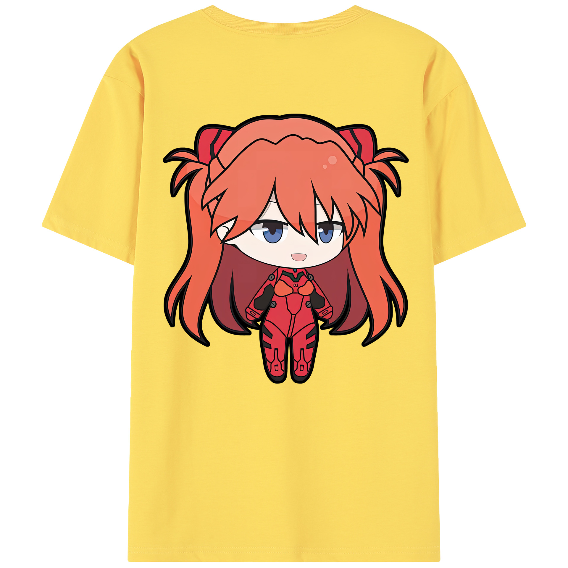 （画像用） EVA 新世紀エヴァンゲリオン 綿100％半袖Tシャツ（背面プリント）