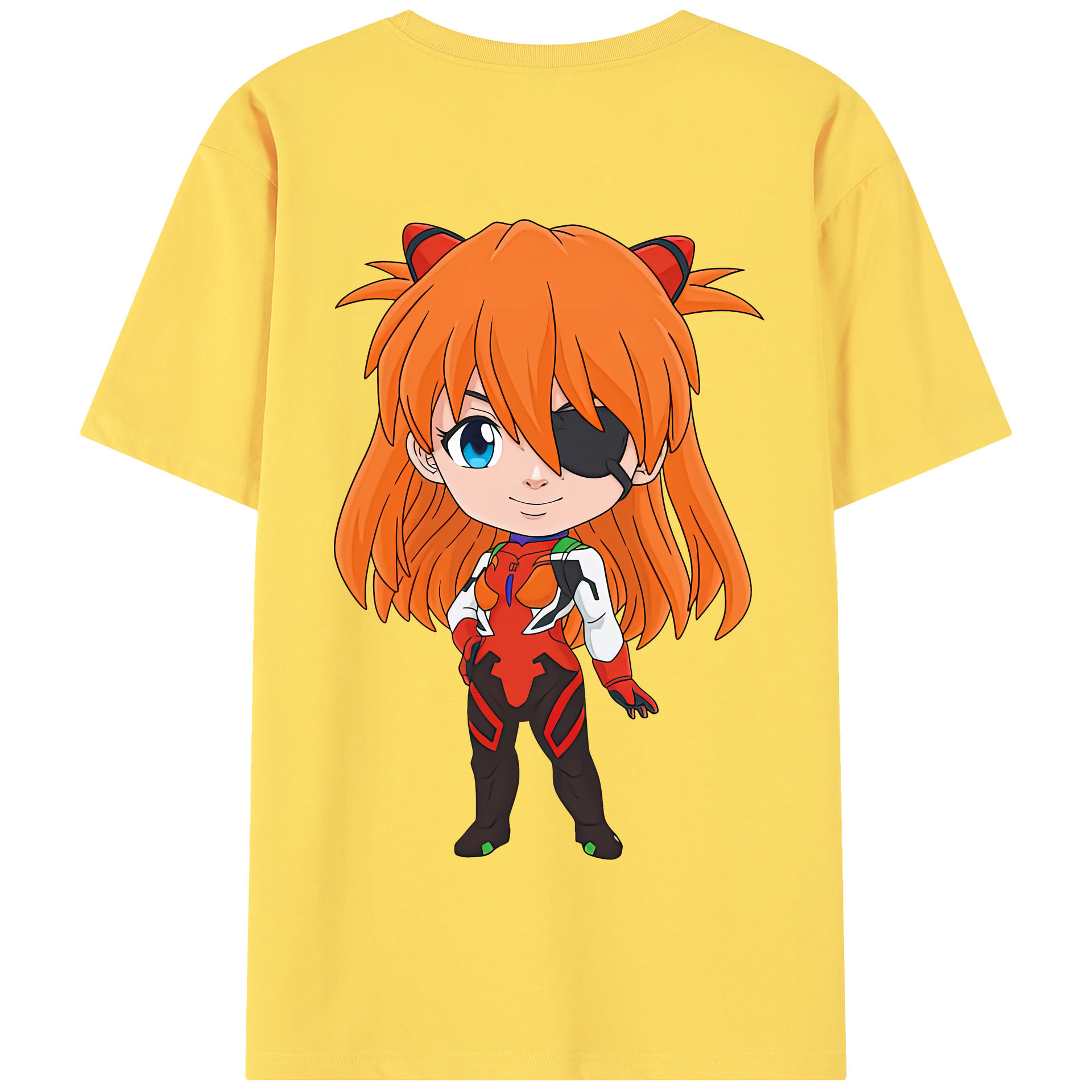 （画像用） EVA 新世紀エヴァンゲリオン 綿100％半袖Tシャツ（背面プリント）